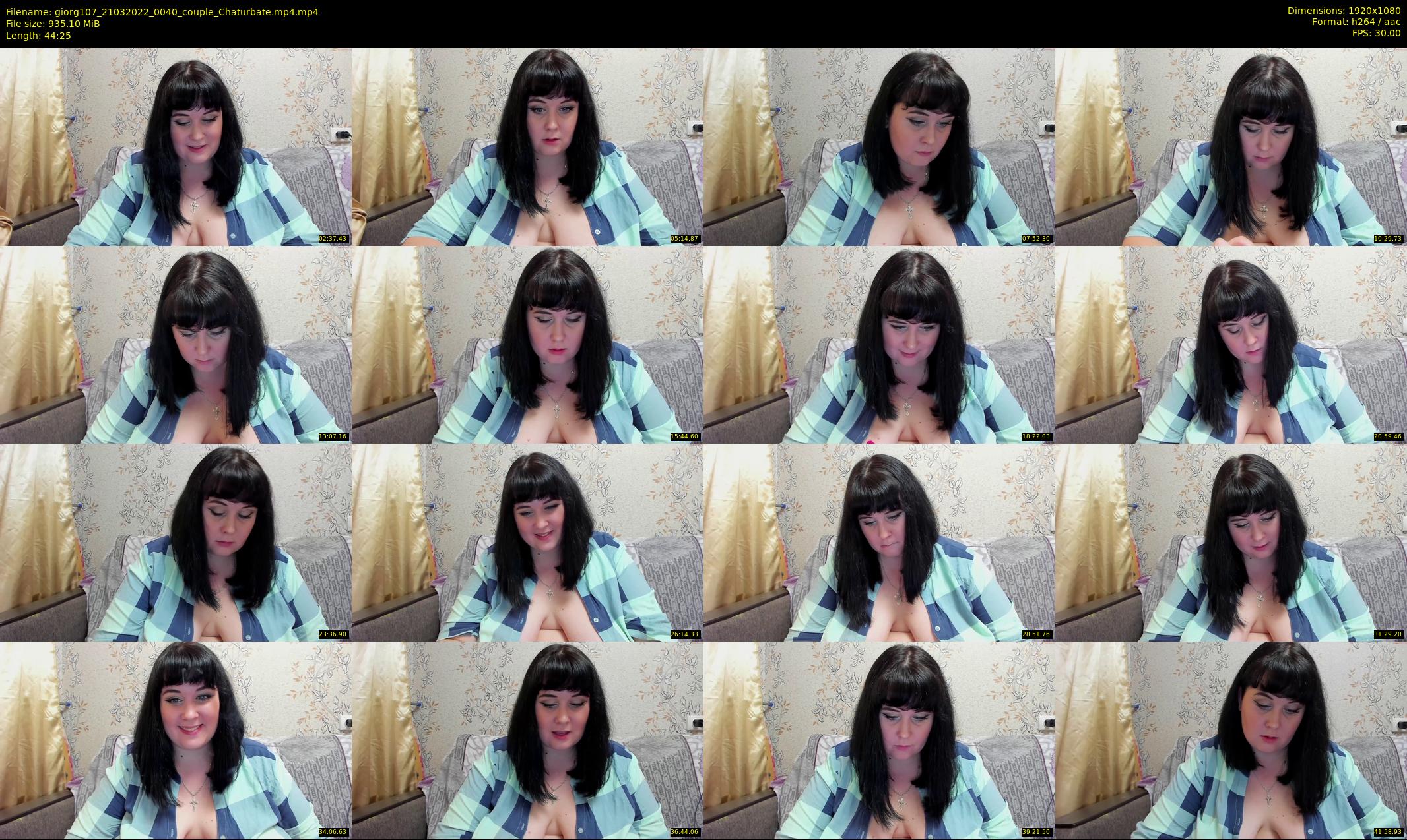 giorg107 — 45 minute Chaturbate couple cam show recording, 1080p, Mar 21, 2022