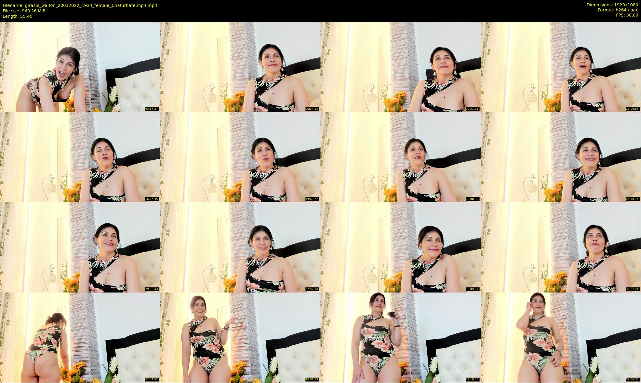 girasol_walton — 56 minute Chaturbate female cam show recording, 1080p, Mar 20, 2022