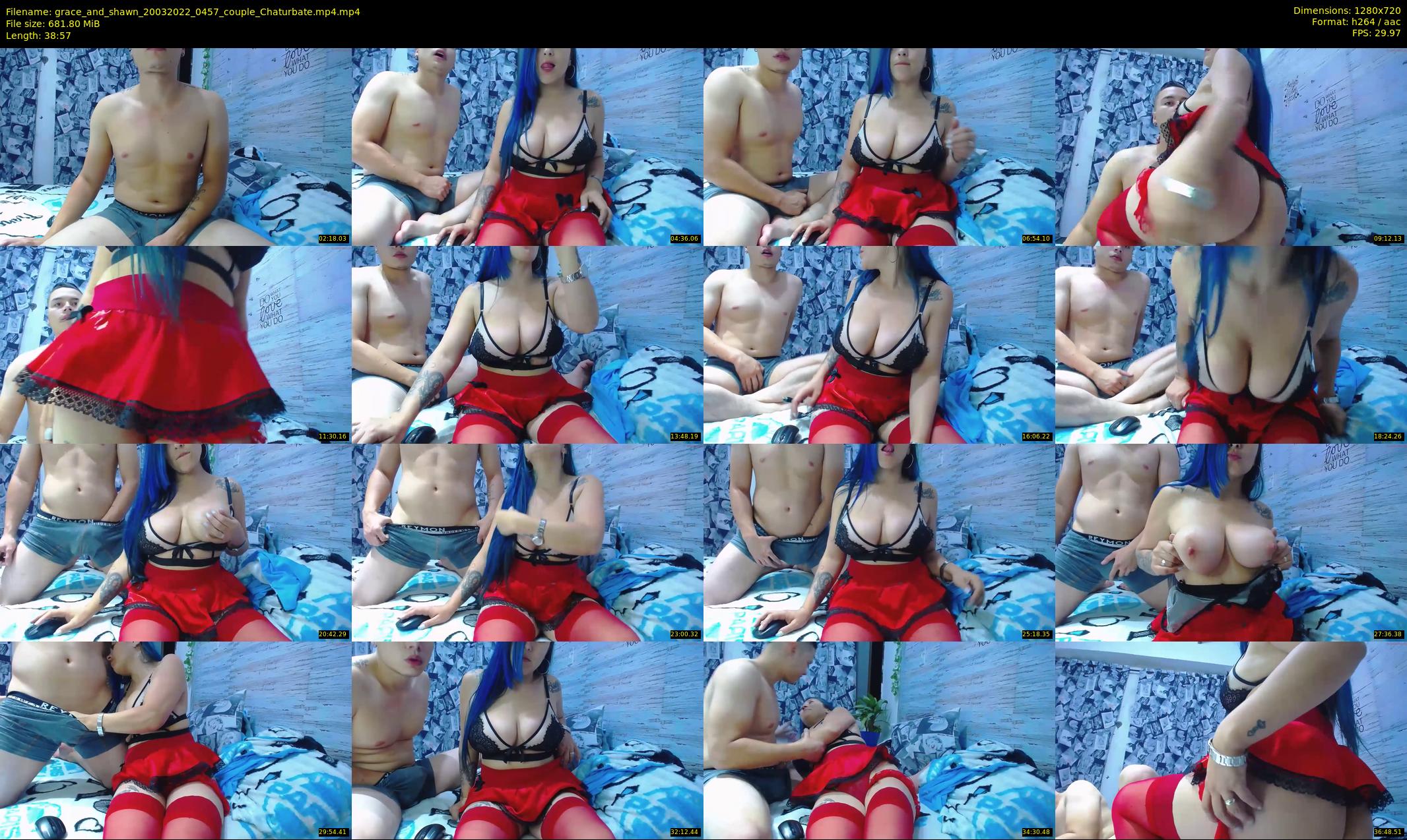 grace_and_shawn — 39 minute Chaturbate couple cam show recording, 720p, Mar 20, 2022