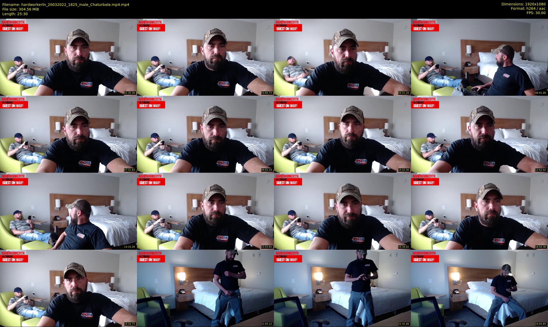 hardworkertn — 26 minute Chaturbate male cam show recording, 1080p, Mar 20, 2022