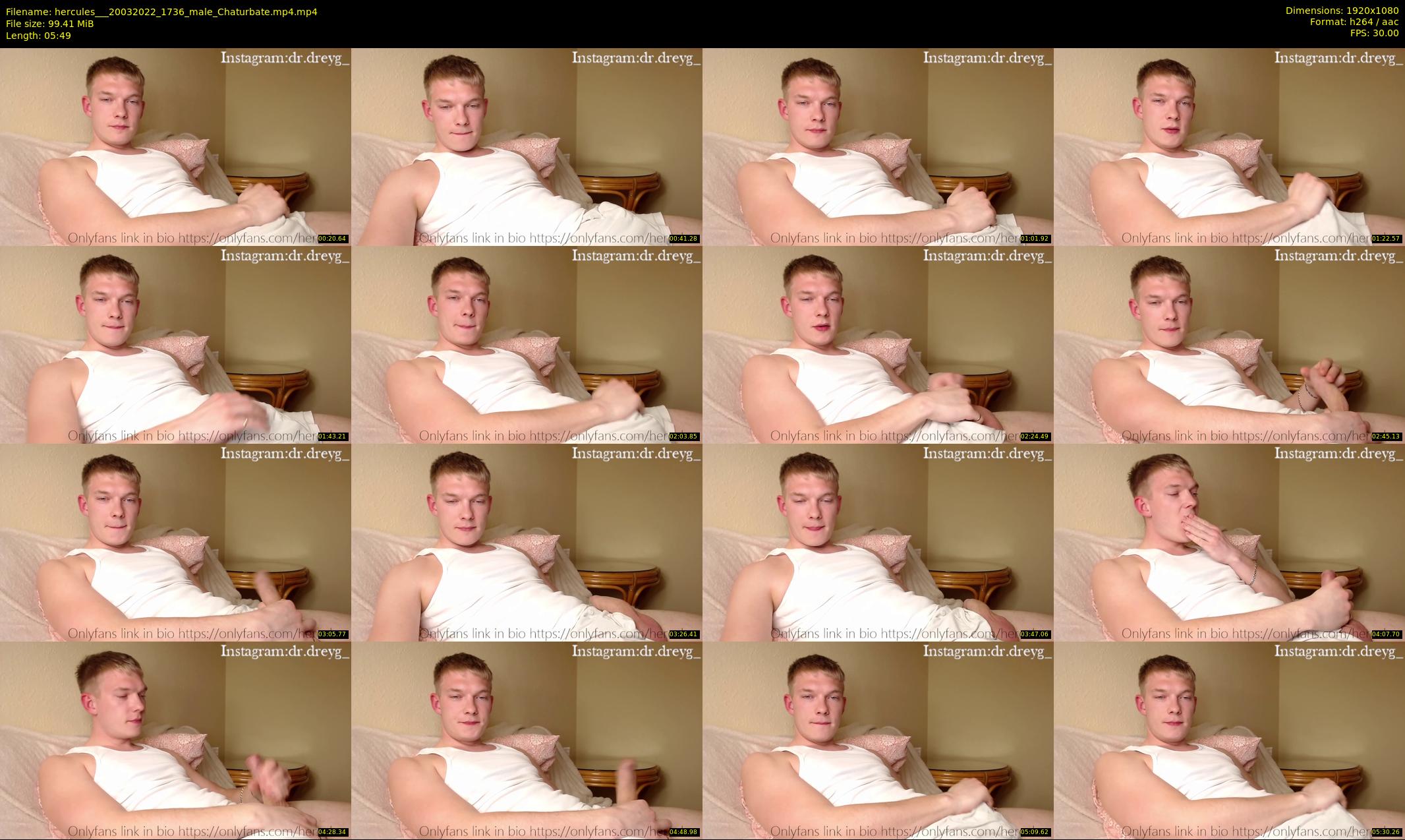 hercules__ — 6 minute Chaturbate male cam show recording, 1080p, Mar 20, 2022