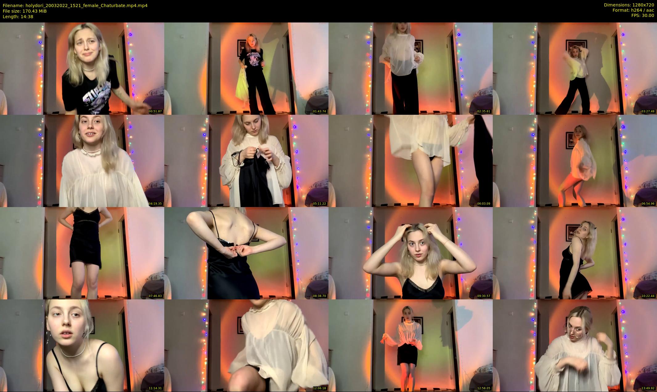 holydori — 15 minute Chaturbate female cam show recording, 720p, Mar 20, 2022