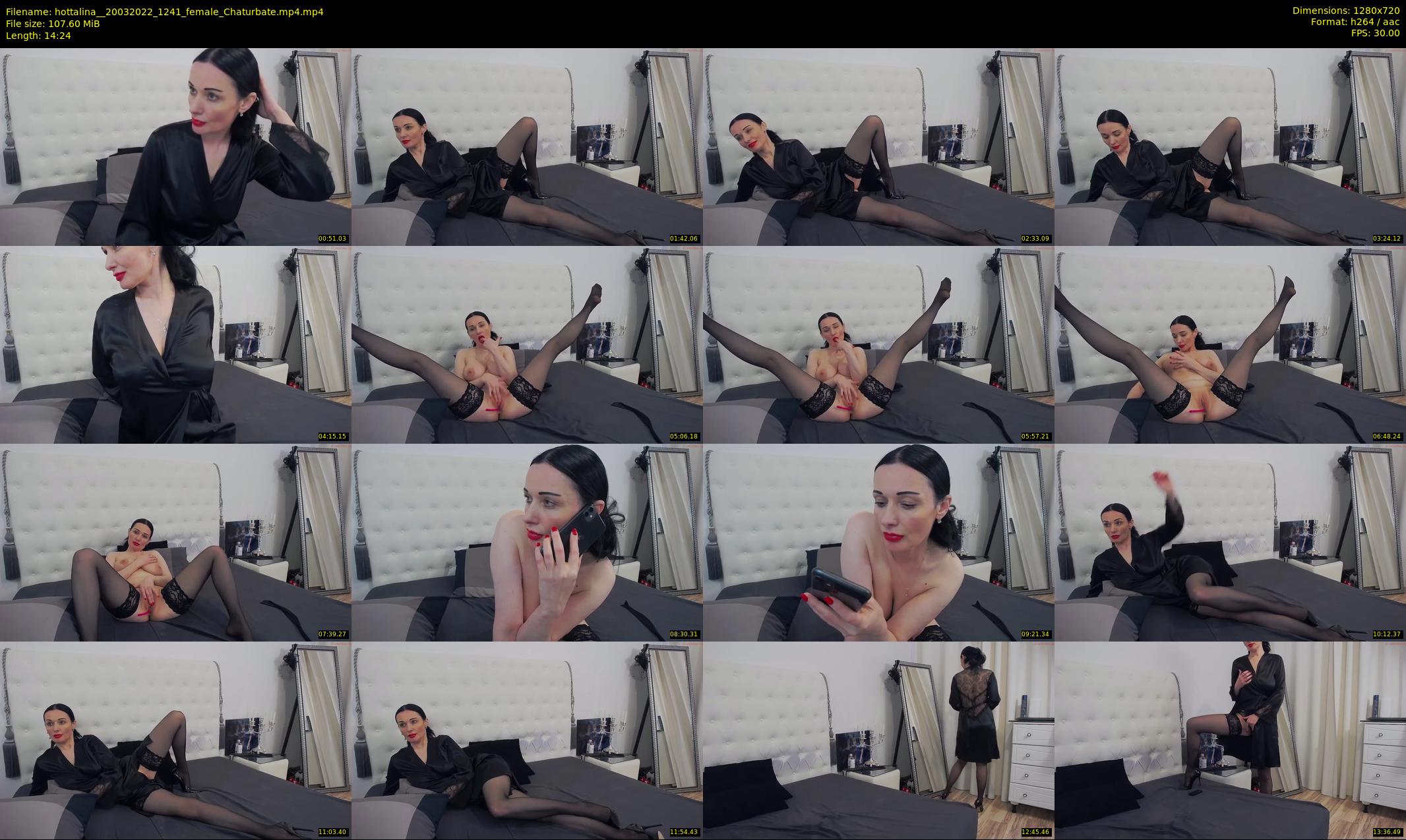 hottalina_ — 15 minute Chaturbate female cam show recording, 720p, Mar 20, 2022