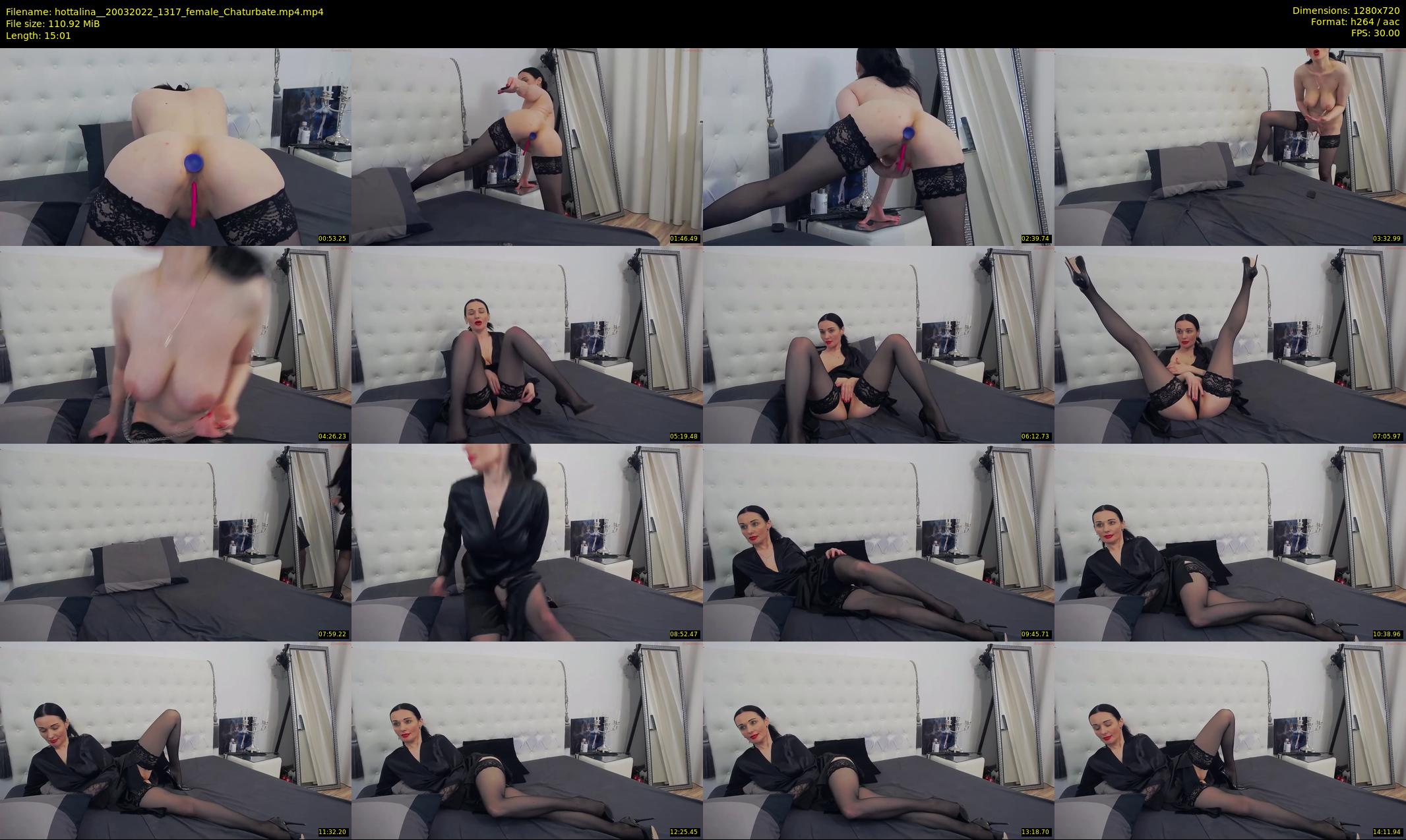 hottalina_ — 16 minute Chaturbate female cam show recording, 720p, Mar 20, 2022