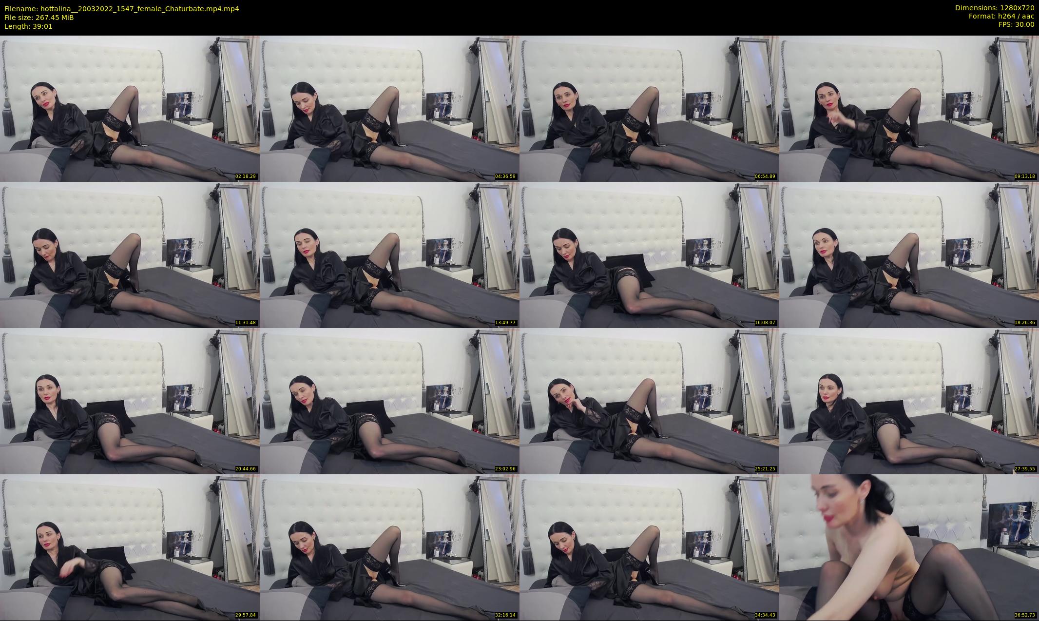 hottalina_ — 40 minute Chaturbate female cam show recording, 720p, Mar 20, 2022