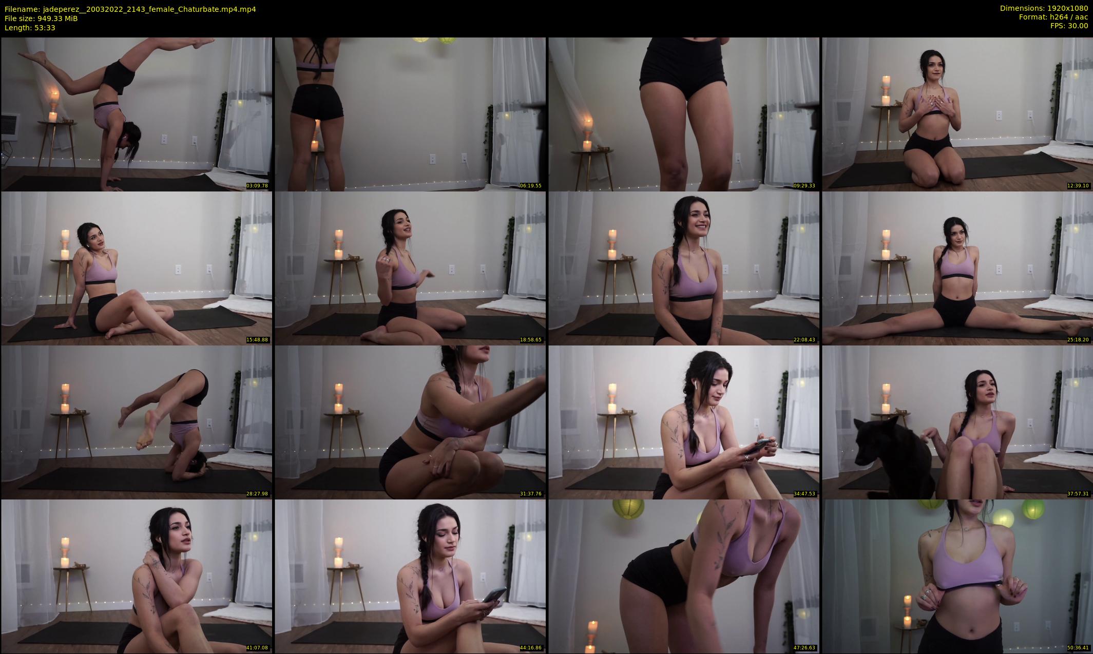 jadeperez_ — 54 minute Chaturbate female cam show recording, 1080p, Mar 20, 2022