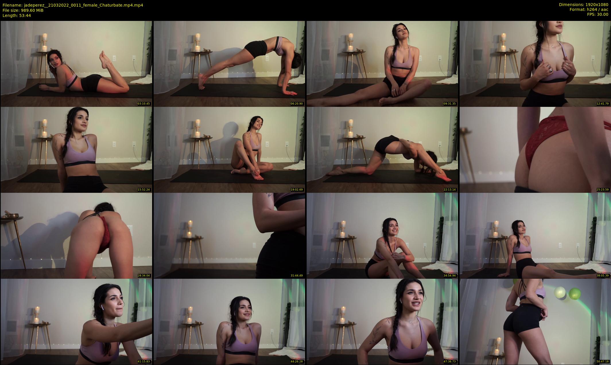 jadeperez_ — 54 minute Chaturbate female cam show recording, 1080p, Mar 21, 2022