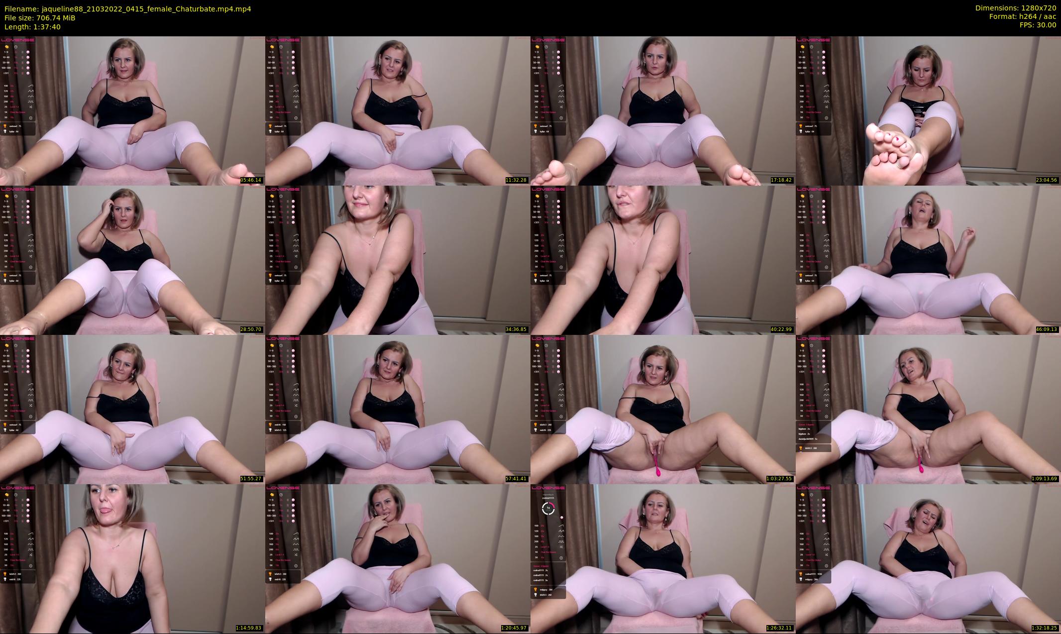 jaqueline88 — 98 minute Chaturbate female cam show recording, 720p, Mar 21, 2022