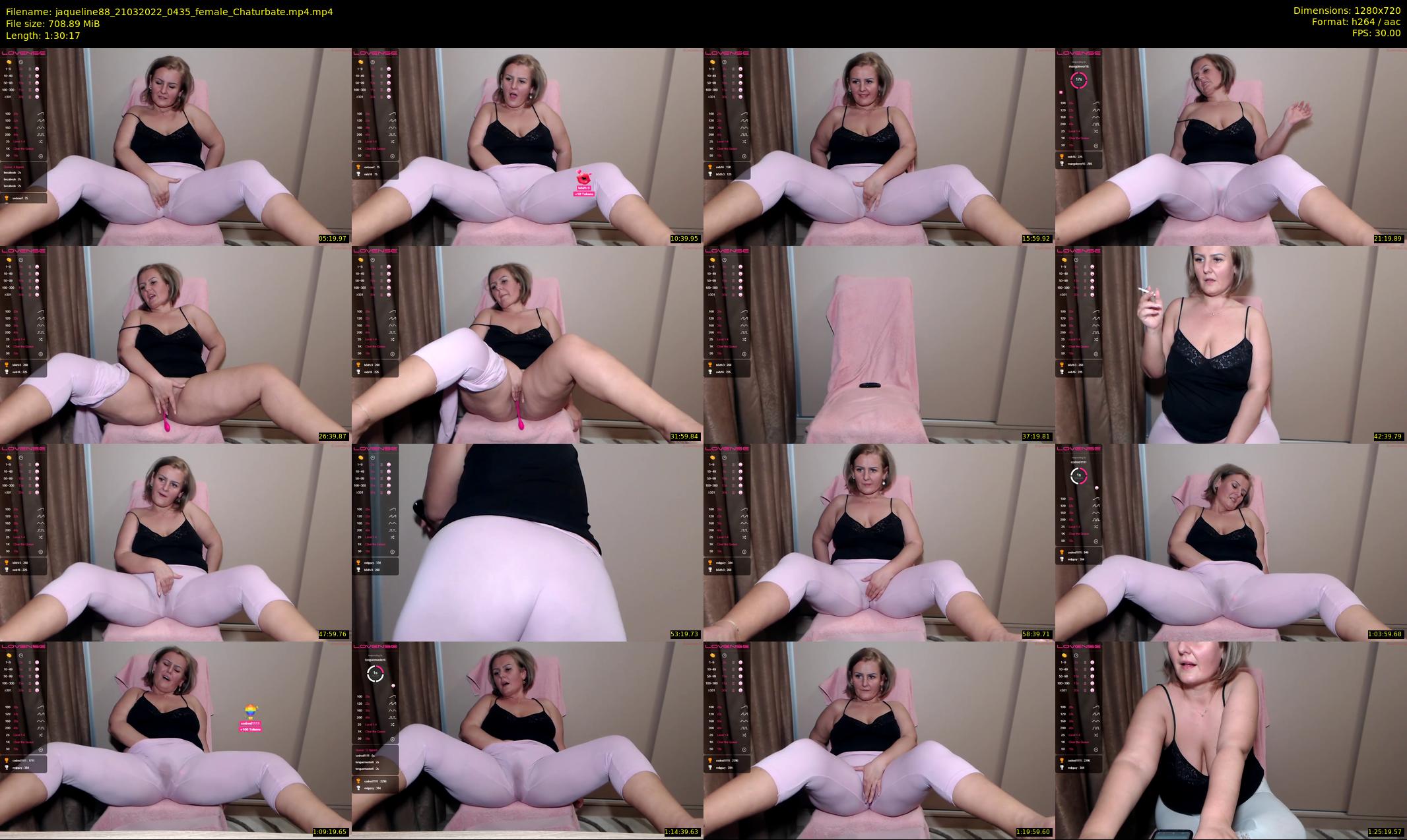 jaqueline88 — 91 minute Chaturbate female cam show recording, 720p, Mar 21, 2022
