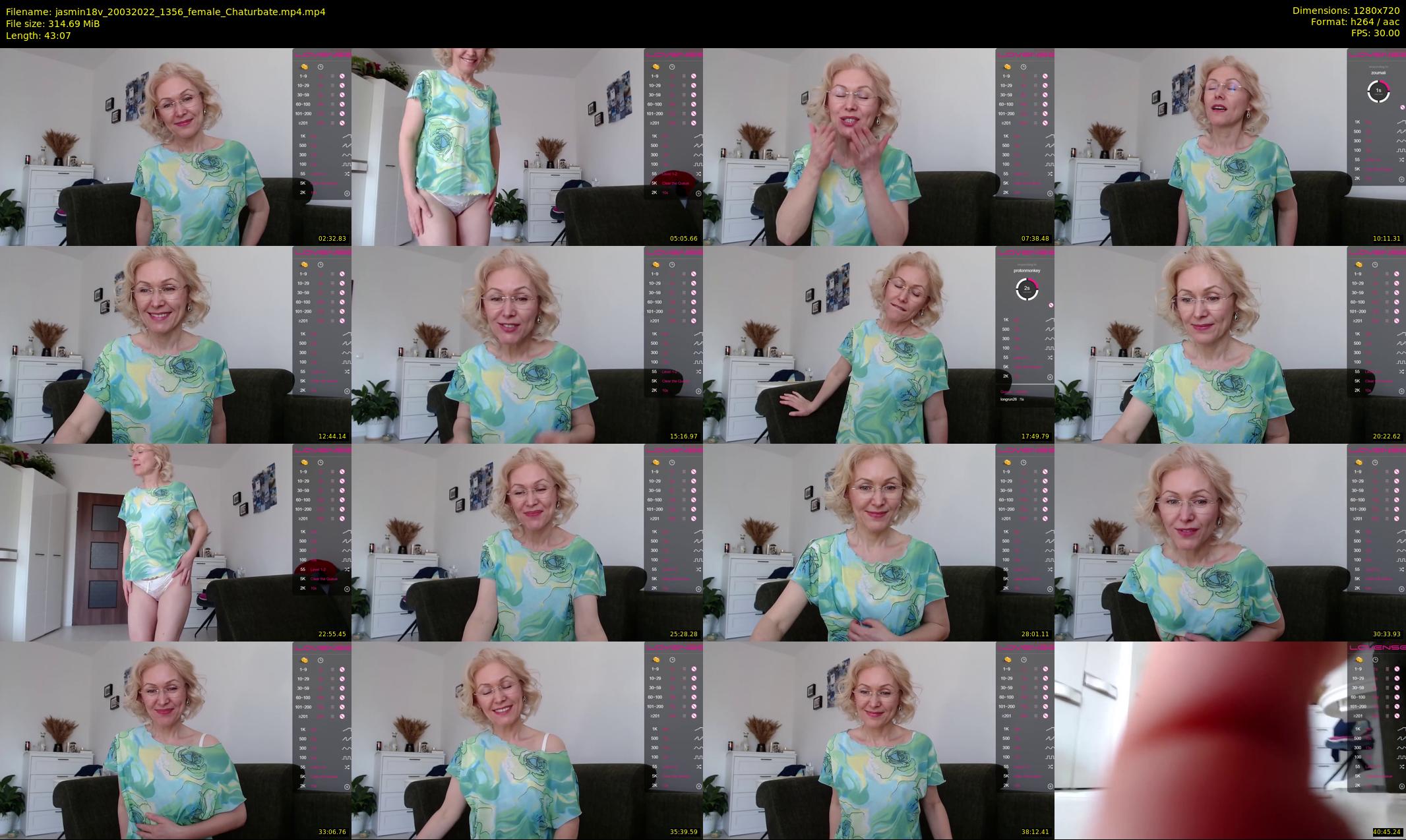 jasmin18v — 44 minute Chaturbate female cam show recording, 720p, Mar 20, 2022