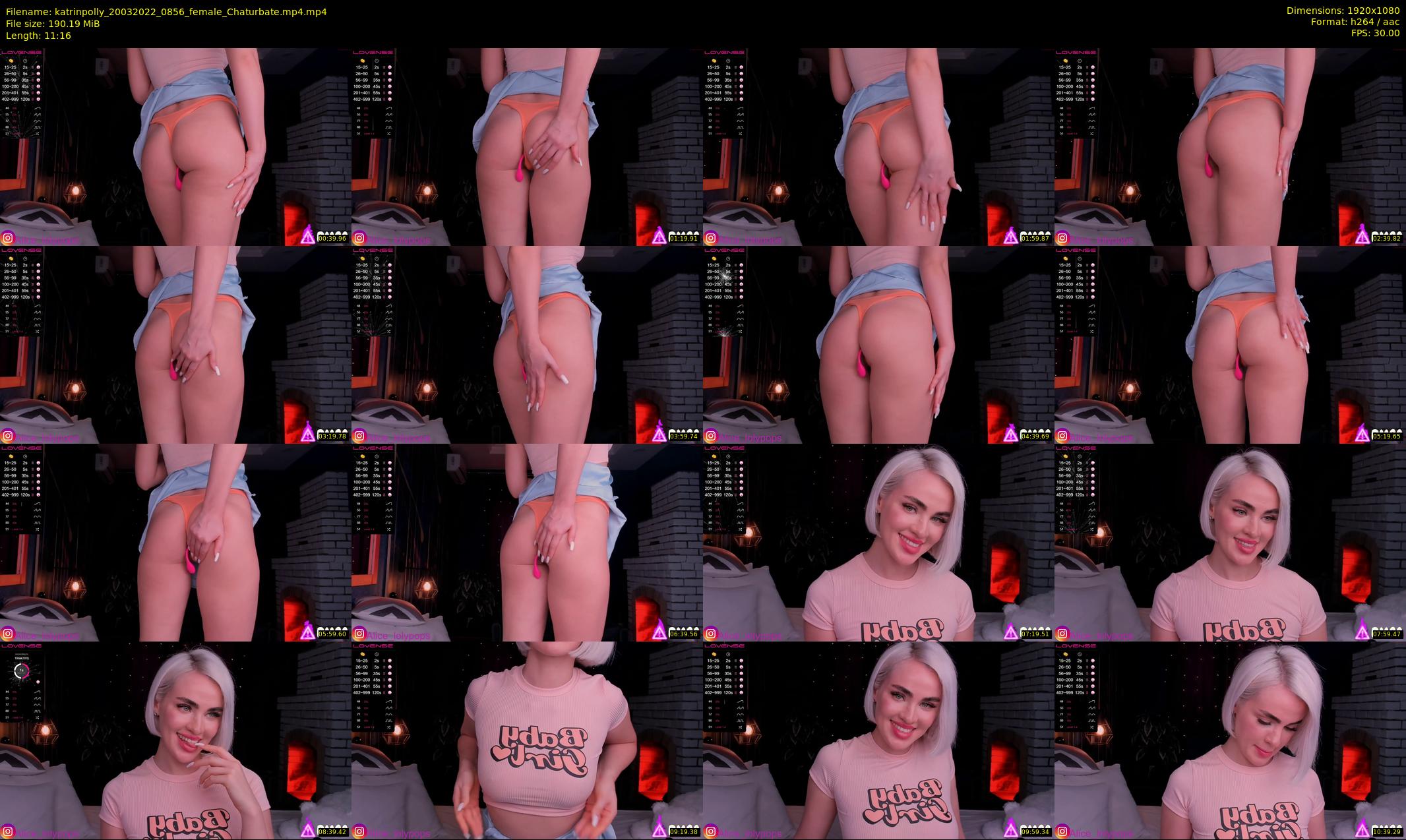 katrinpolly — 12 minute Chaturbate couple cam show recording, 1080p, Mar 20, 2022