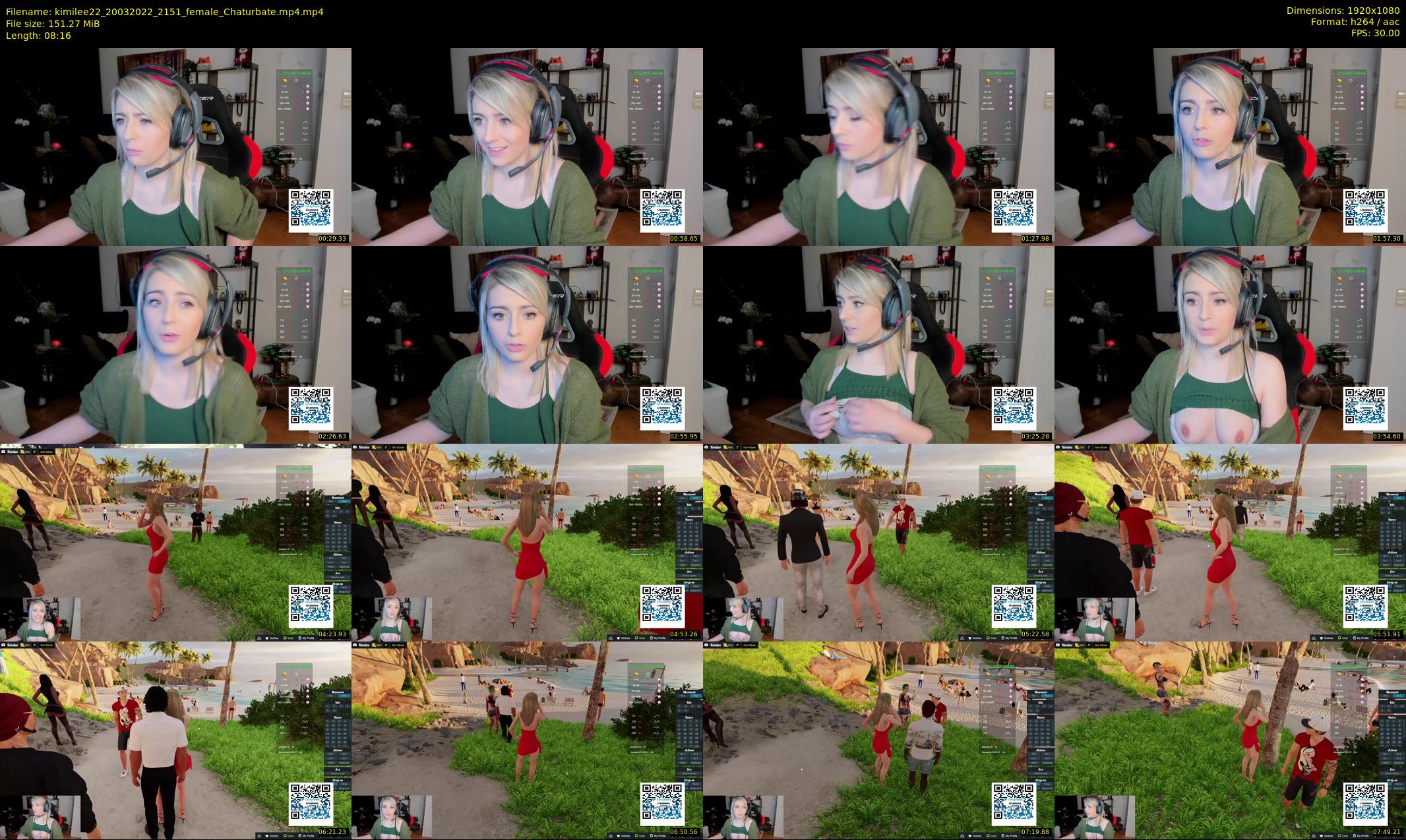 kimilee22 — 9 minute Chaturbate female cam show recording, 1080p, Mar 20, 2022
