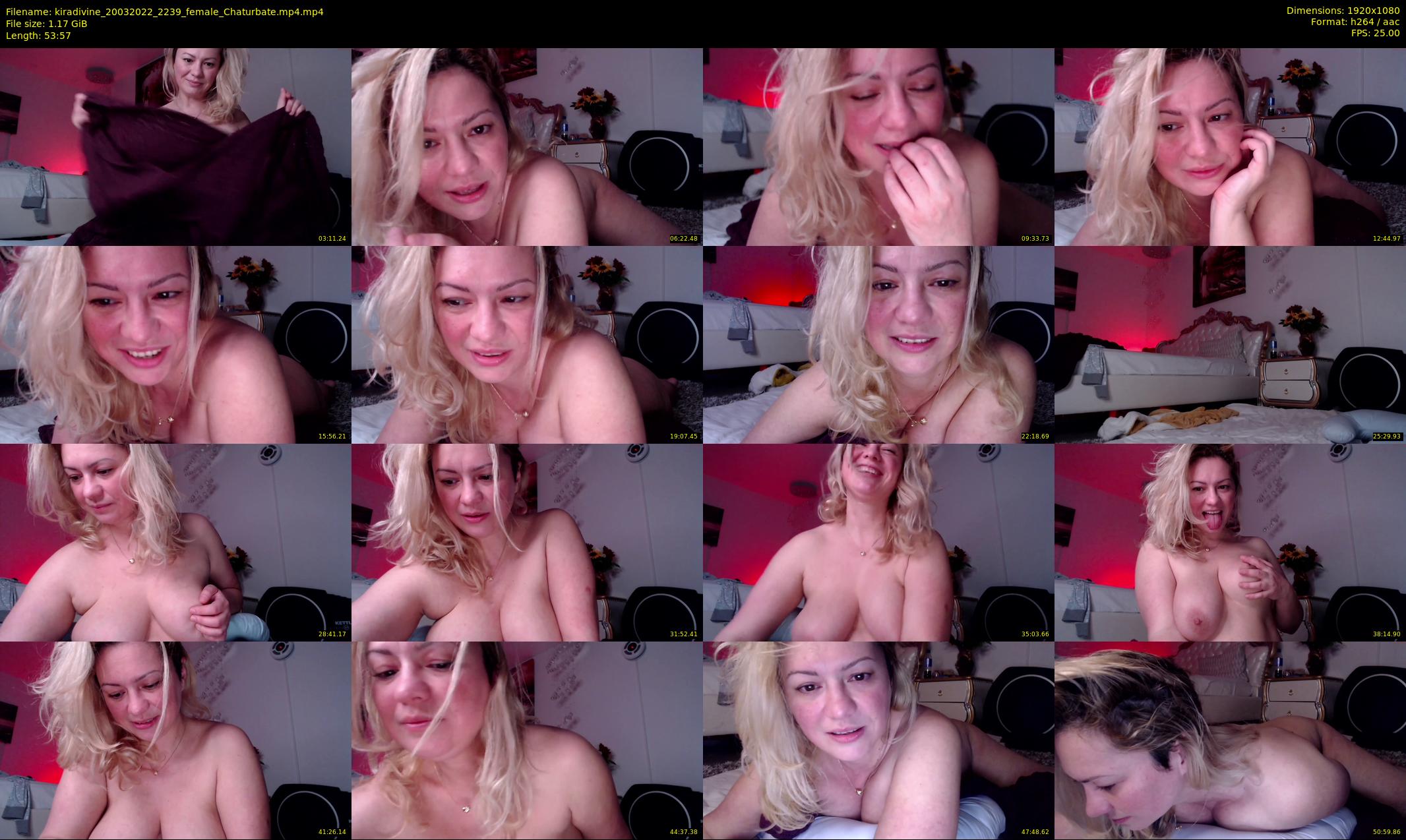 kiradivine — 54 minute Chaturbate female cam show recording, 1080p, Mar 20, 2022