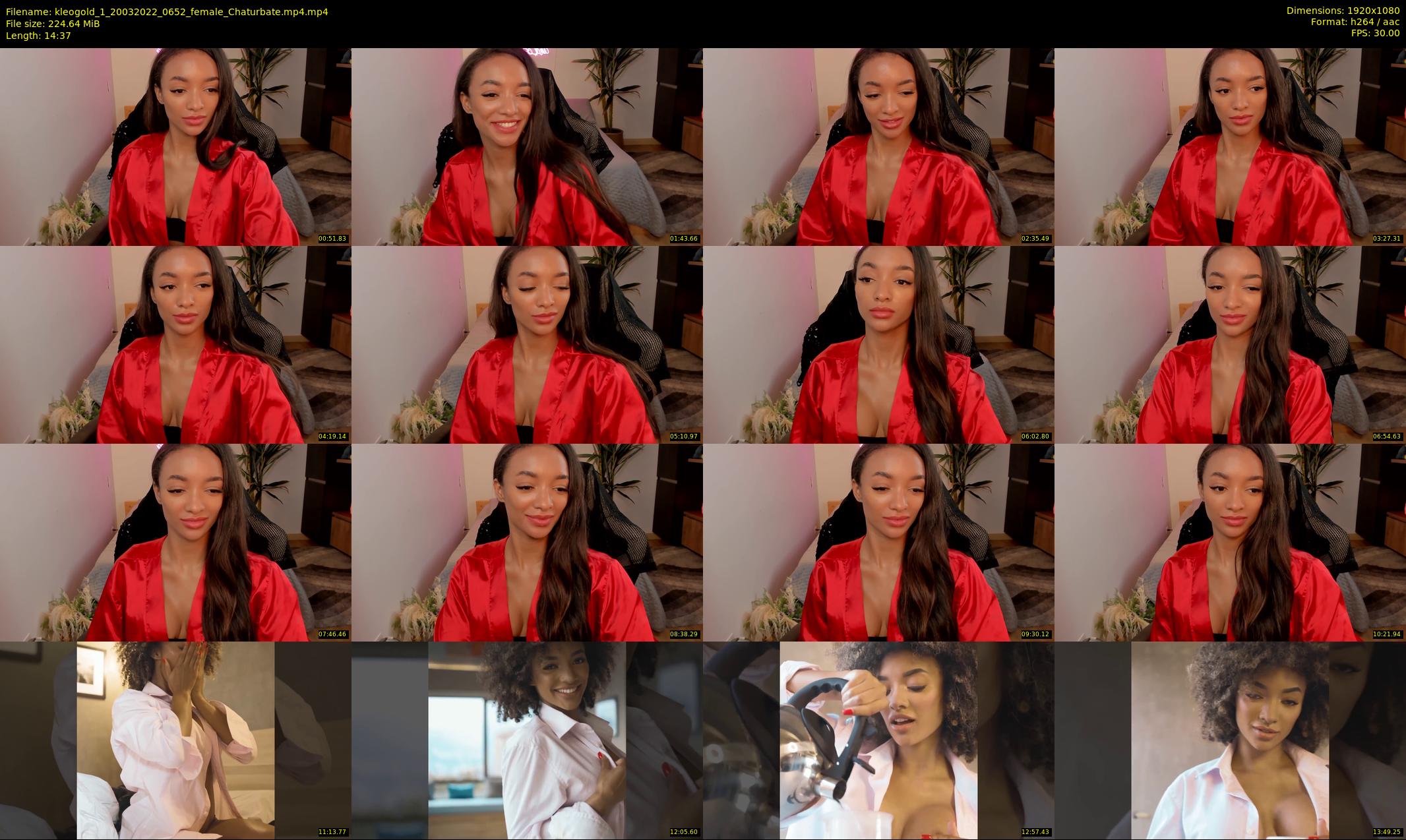 kleogold_1 — 15 minute Chaturbate female cam show recording, 1080p, Mar 20, 2022