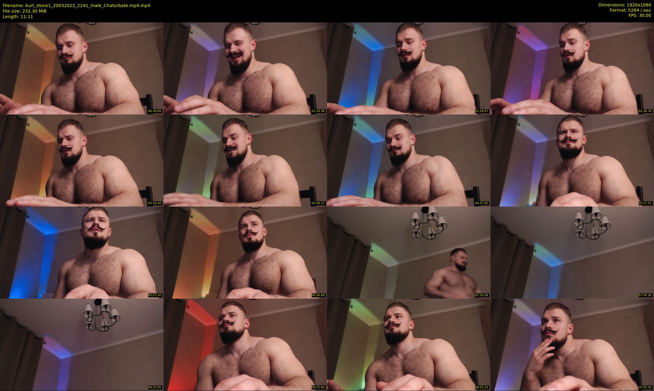 kurt_stone1 — 12 minute Chaturbate male cam show recording, 1080p, Mar 20, 2022