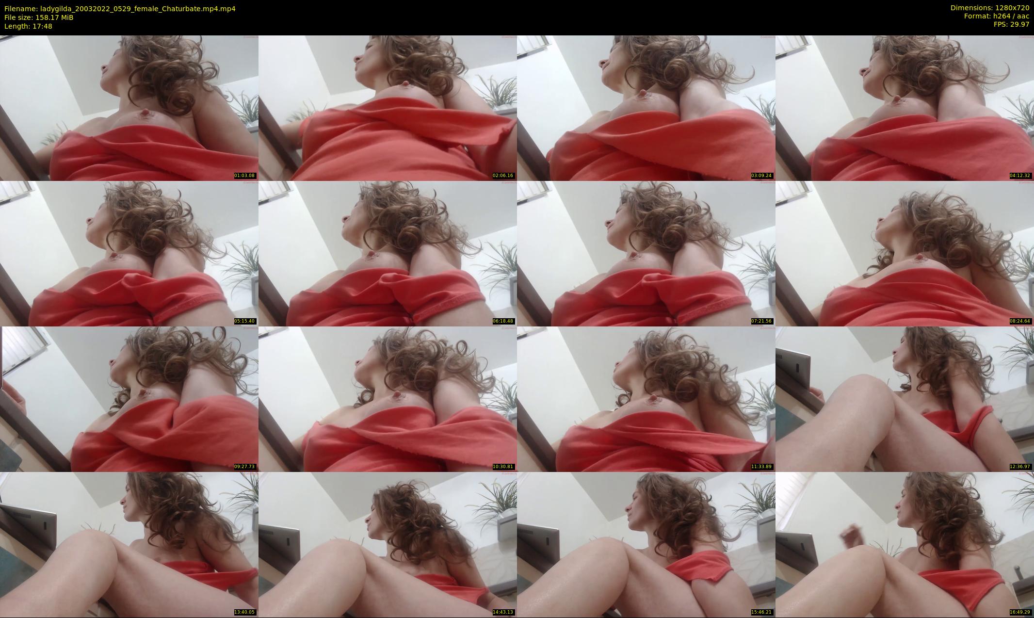 ladygilda — 18 minute Chaturbate female cam show recording, 720p, Mar 20, 2022