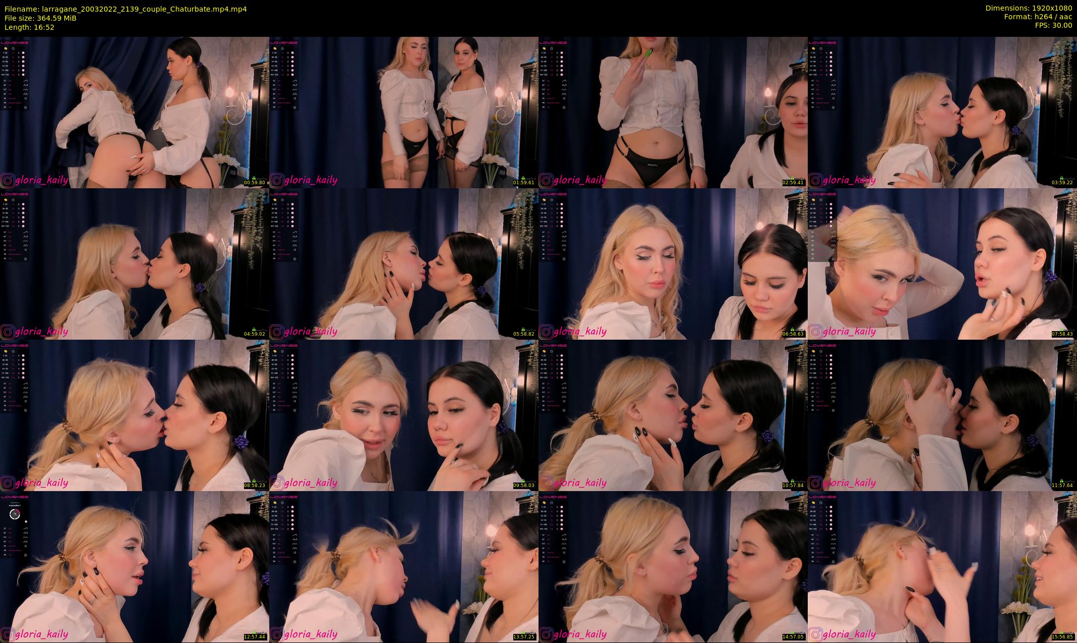 larragane — 17 minute Chaturbate couple cam show recording, 1080p, Mar 20, 2022