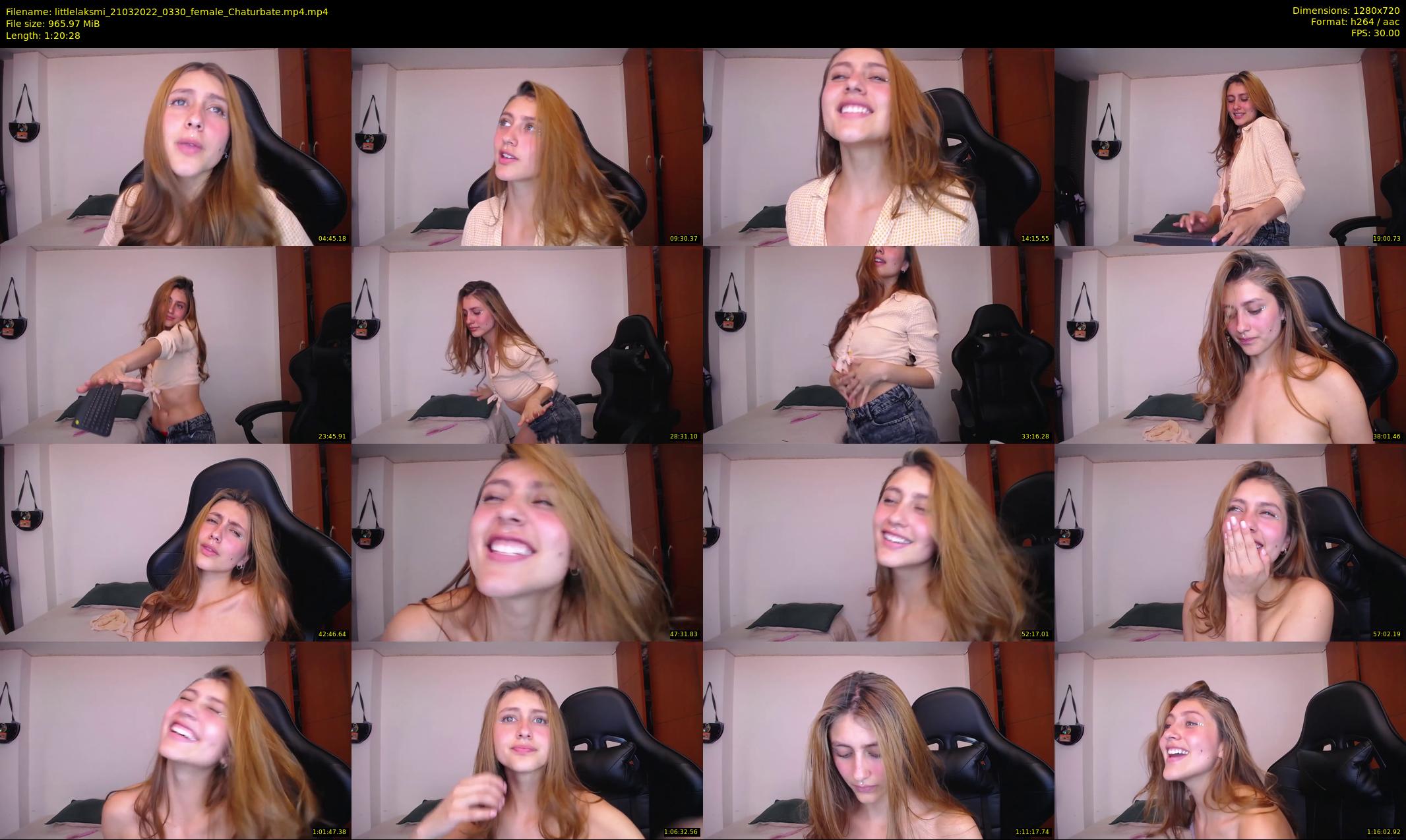 littlelaksmi — 81 minute Chaturbate female cam show recording, 720p, Mar 21, 2022