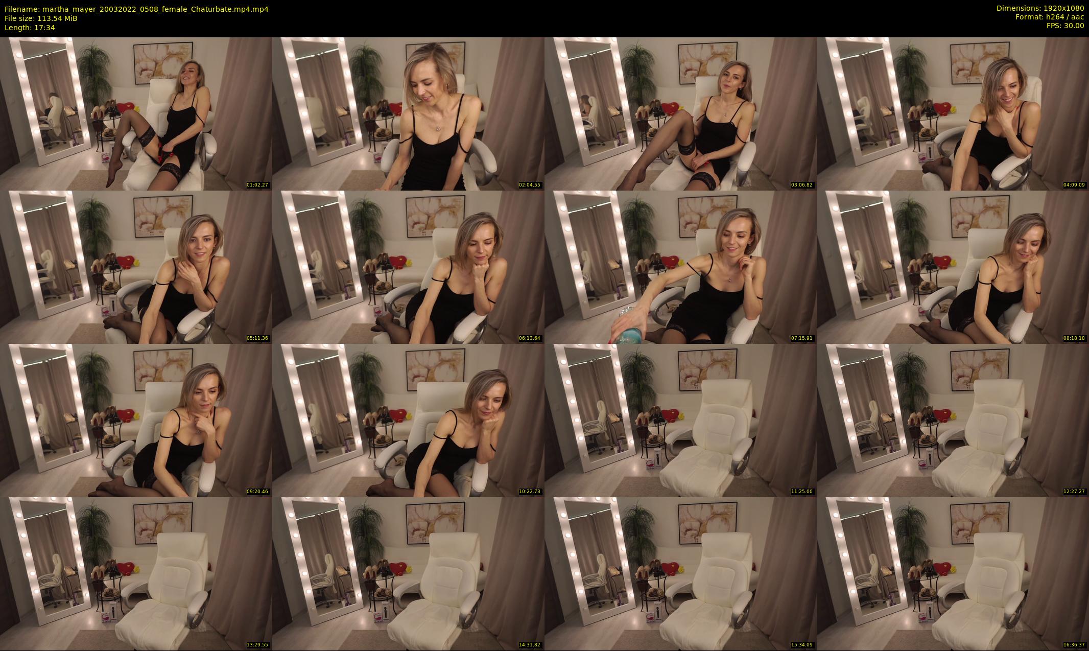 martha_mayer — 18 minute Chaturbate female cam show recording, 1080p, Mar 20, 2022