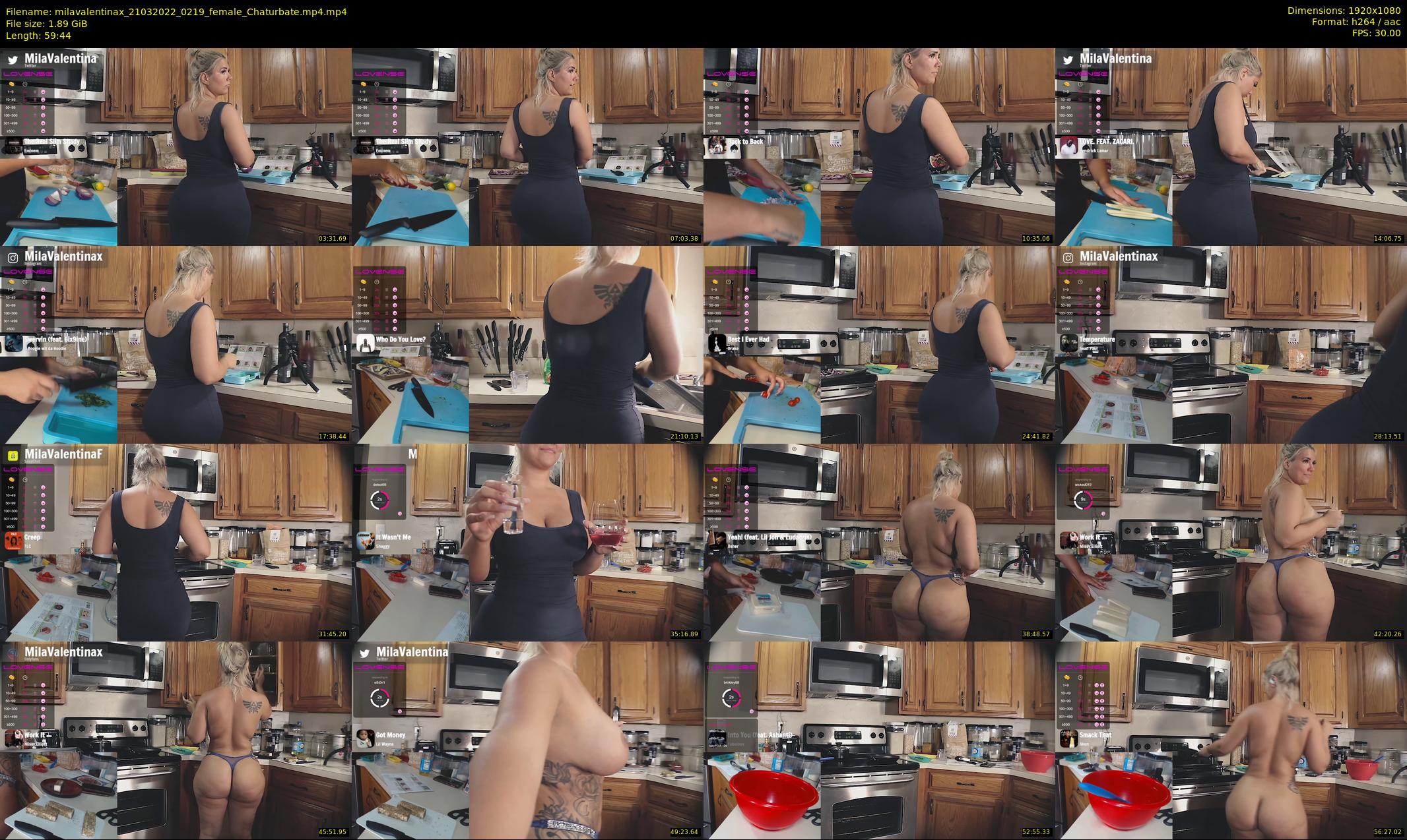 milavalentinax — 60 minute Chaturbate female cam show recording, 1080p, Mar 21, 2022