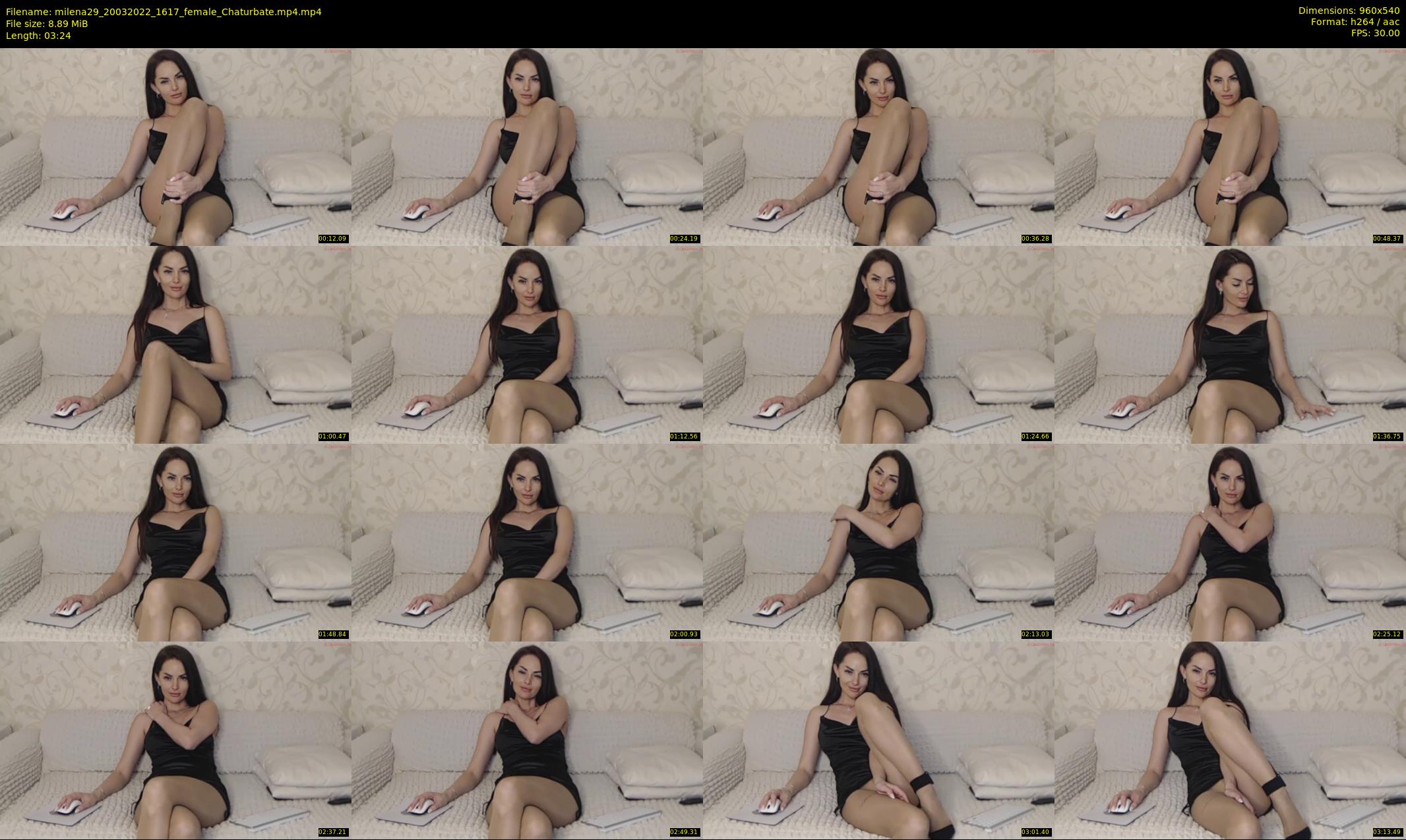milena29 — 4 minute Chaturbate female cam show recording, 480p, Mar 20, 2022