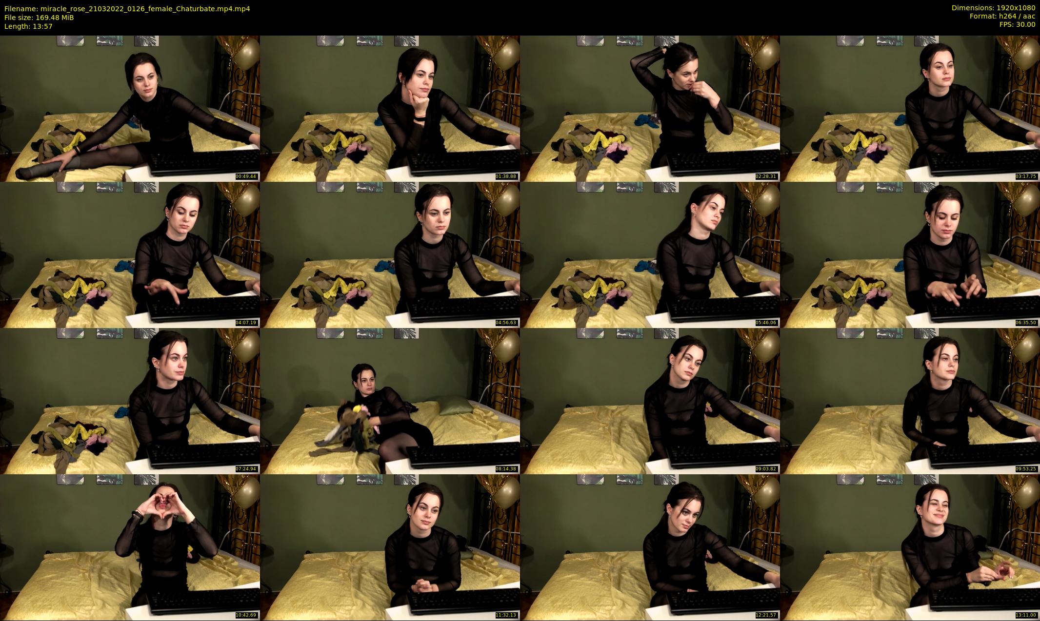 miracle_rose — 14 minute Chaturbate female cam show recording, 1080p, Mar 21, 2022