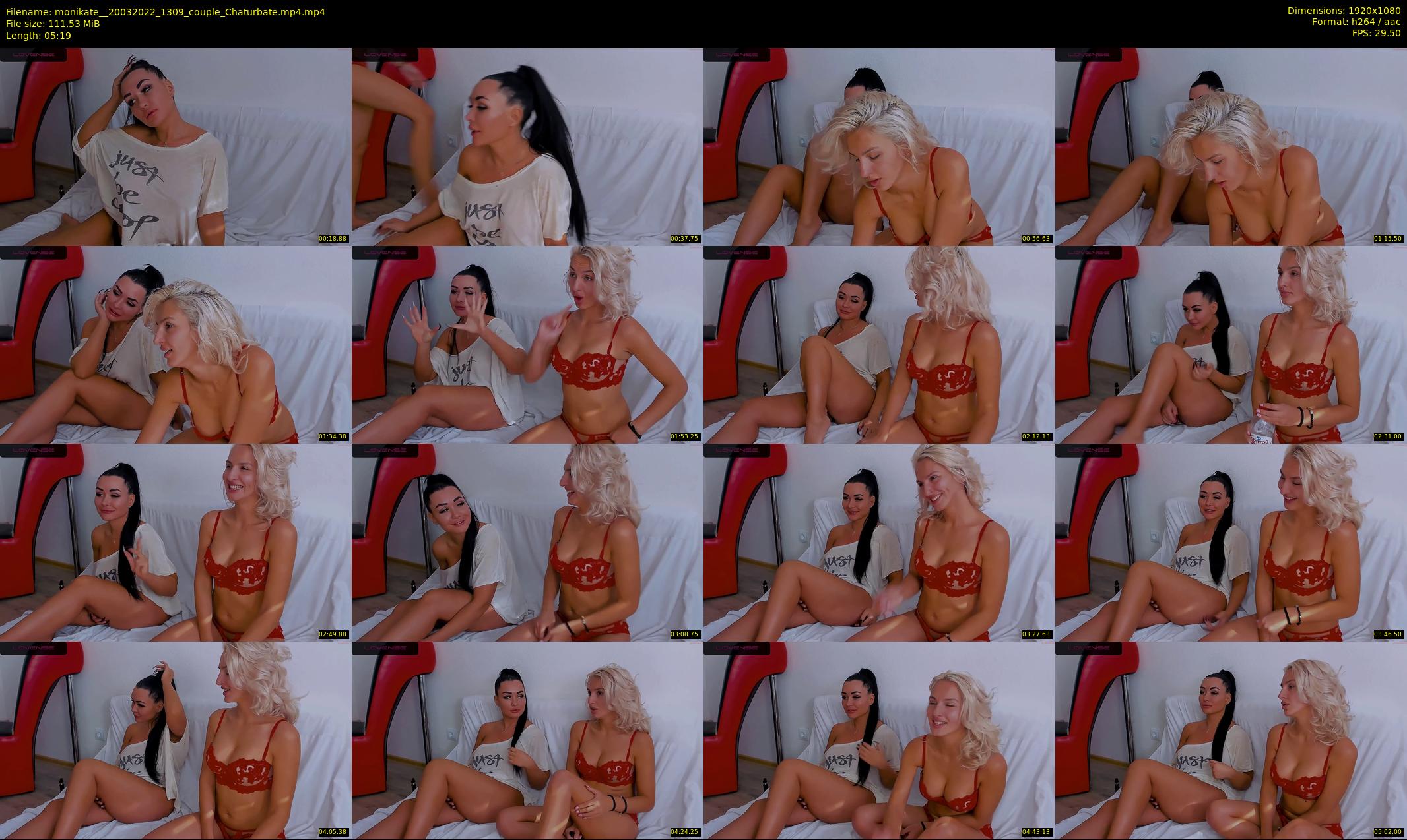 monikate_ — 6 minute Chaturbate couple cam show recording, 1080p, Mar 20, 2022