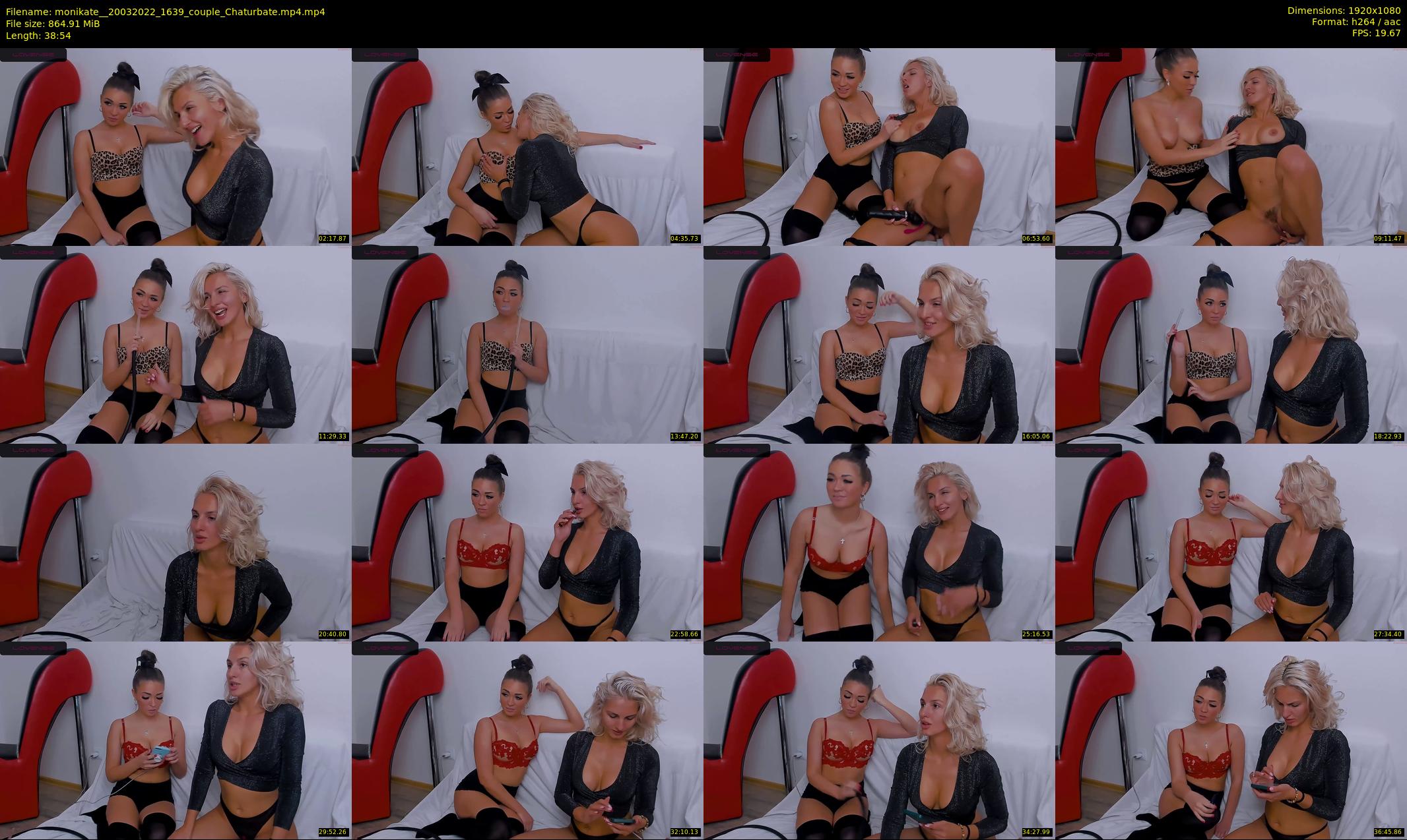 monikate_ — 39 minute Chaturbate couple cam show recording, 1080p, Mar 20, 2022