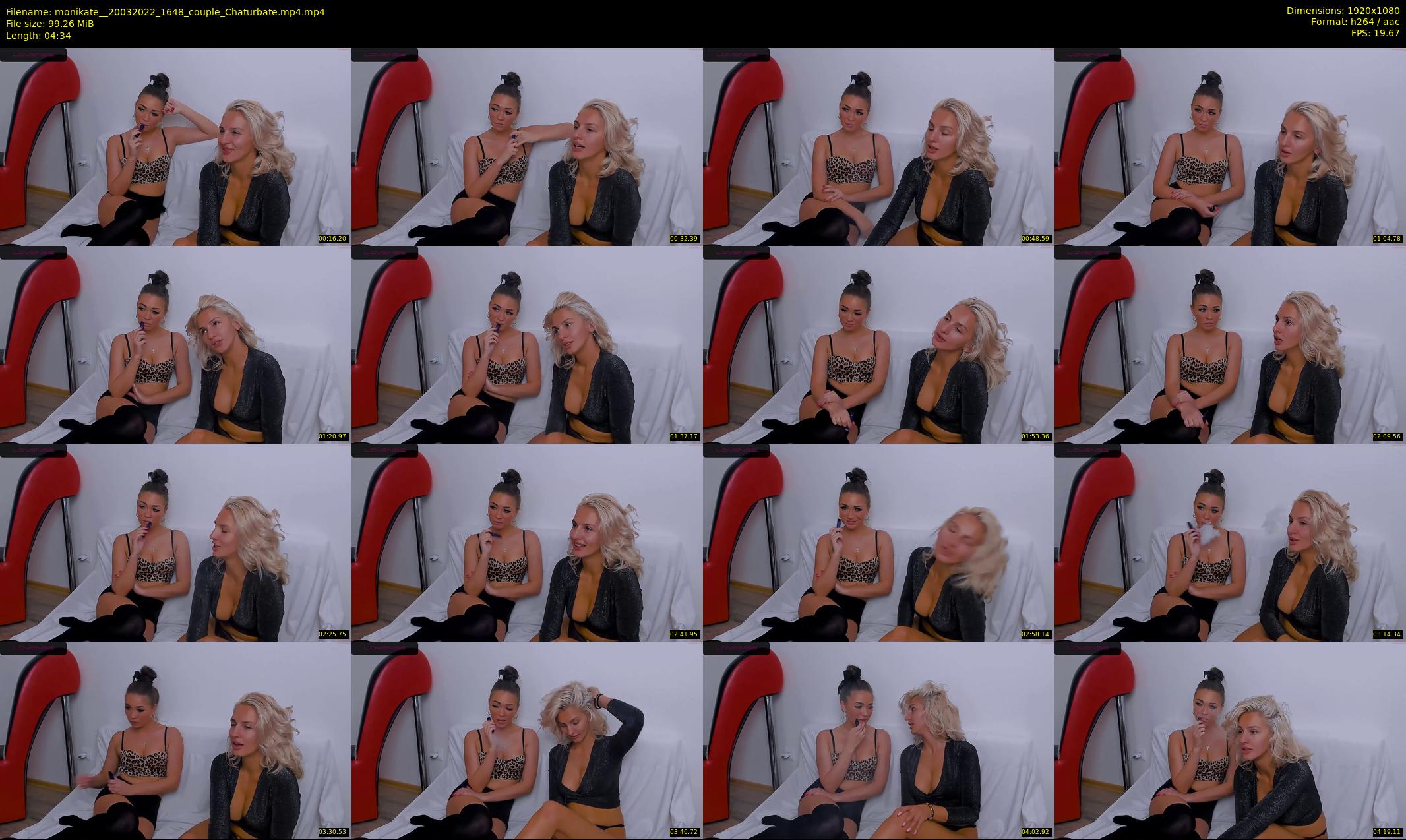 monikate_ — 5 minute Chaturbate couple cam show recording, 1080p, Mar 20, 2022