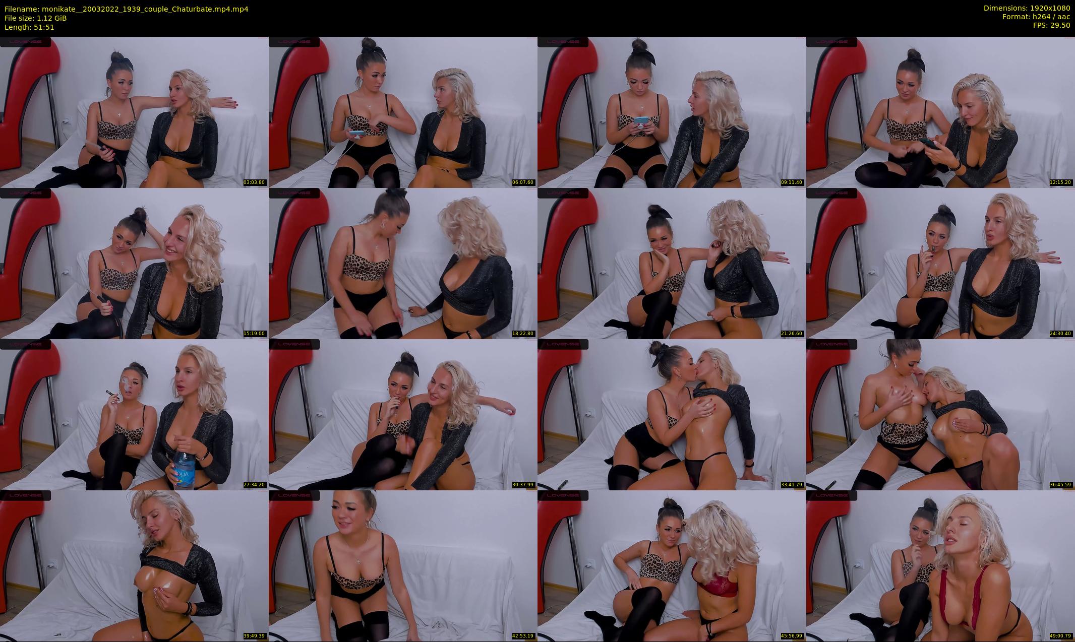 monikate_ — 52 minute Chaturbate couple cam show recording, 1080p, Mar 20, 2022