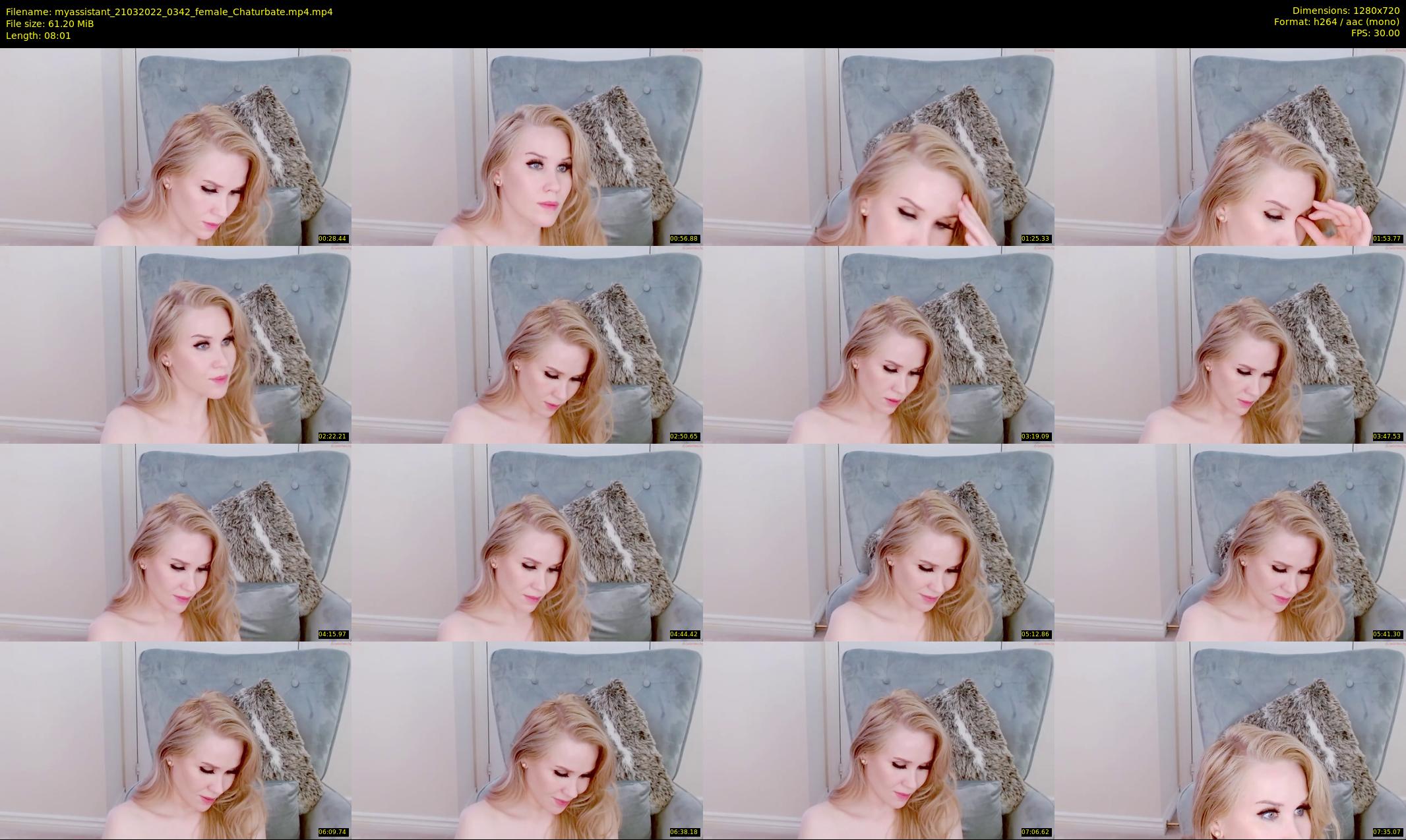 myassistant — 9 minute Chaturbate female cam show recording, 720p, Mar 21, 2022