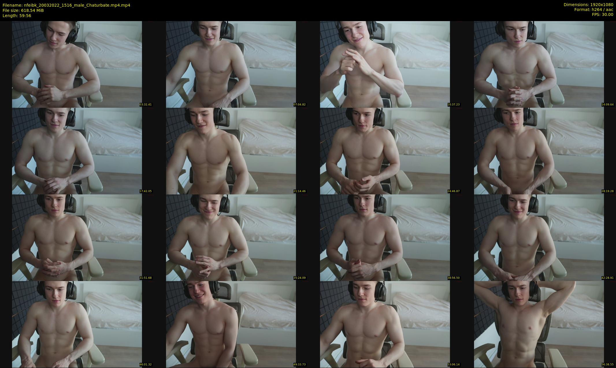 nfeibk — 60 minute Chaturbate male cam show recording, 1080p, Mar 20, 2022