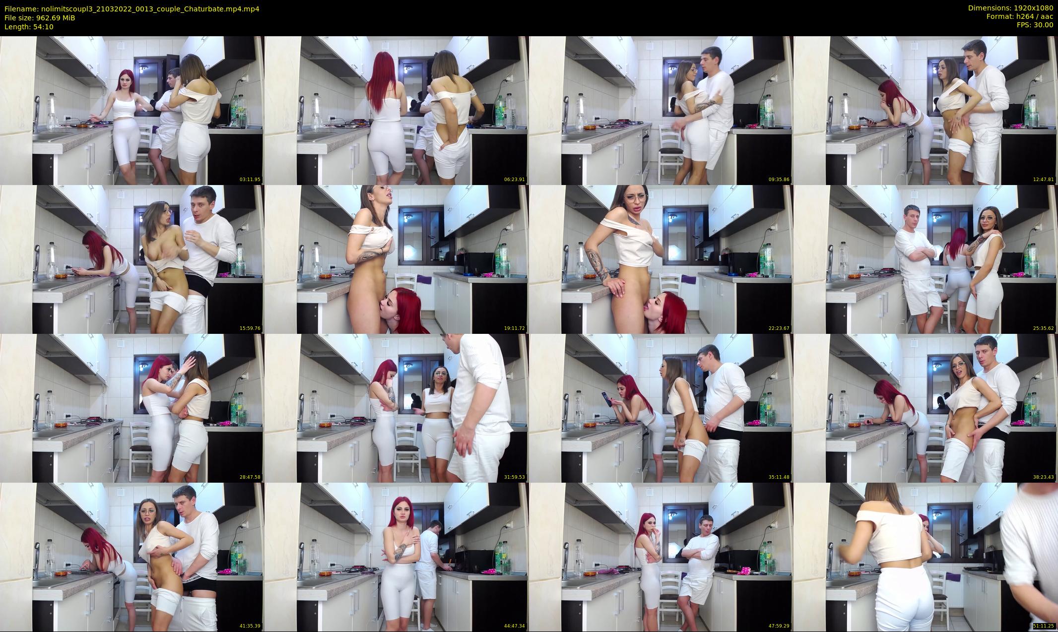 nolimitscoupl3 — 55 minute Chaturbate couple cam show recording, 1080p, Mar 21, 2022