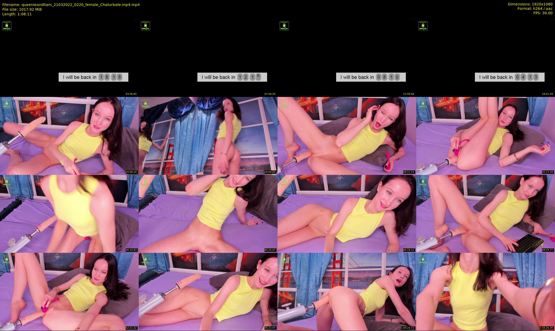 queenieandliam — 69 minute Chaturbate couple cam show recording, 1080p, Mar 21, 2022