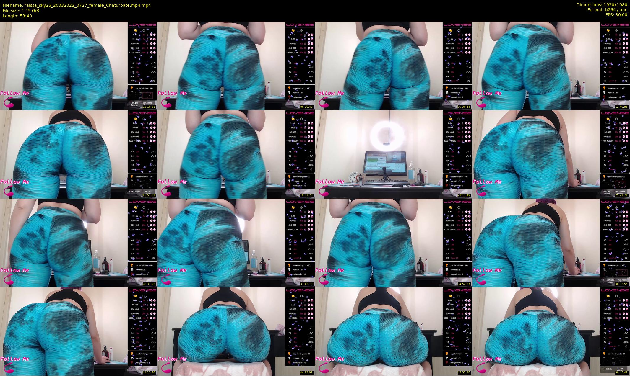 raissa_sky26 — 54 minute Chaturbate female cam show recording, 1080p, Mar 20, 2022