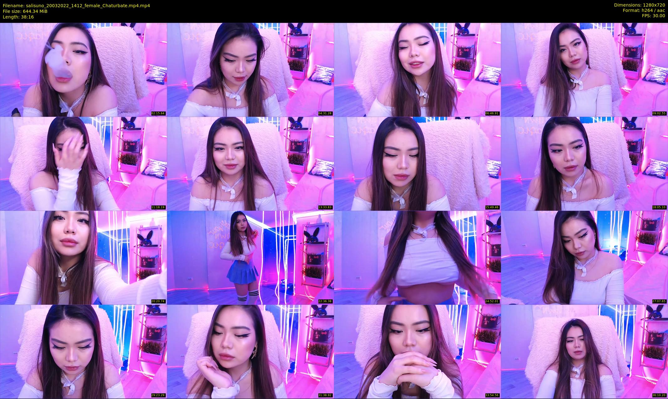 salisuno — 39 minute Chaturbate female cam show recording, 720p, Mar 20, 2022