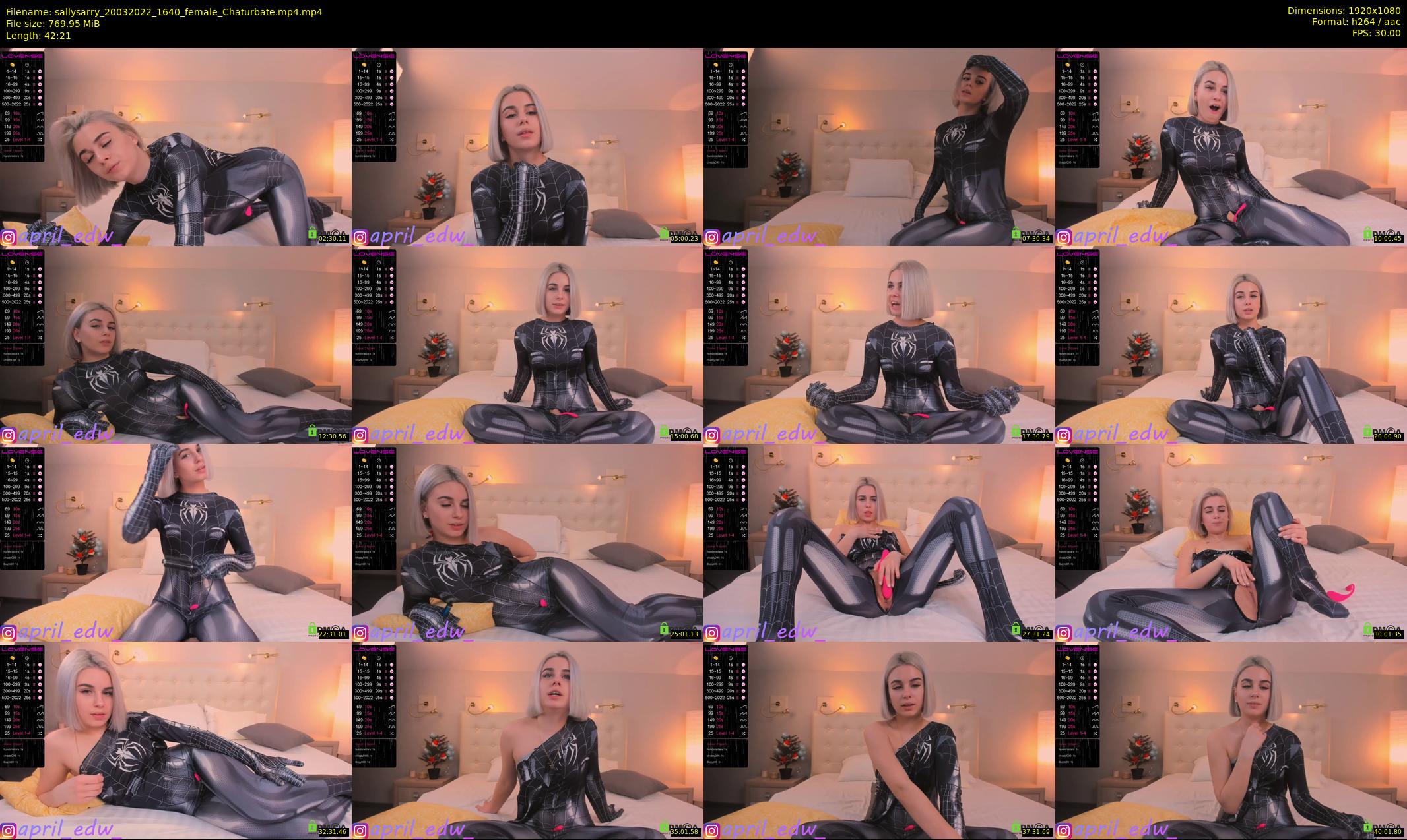 sallysarry — 43 minute Chaturbate couple cam show recording, 1080p, Mar 20, 2022