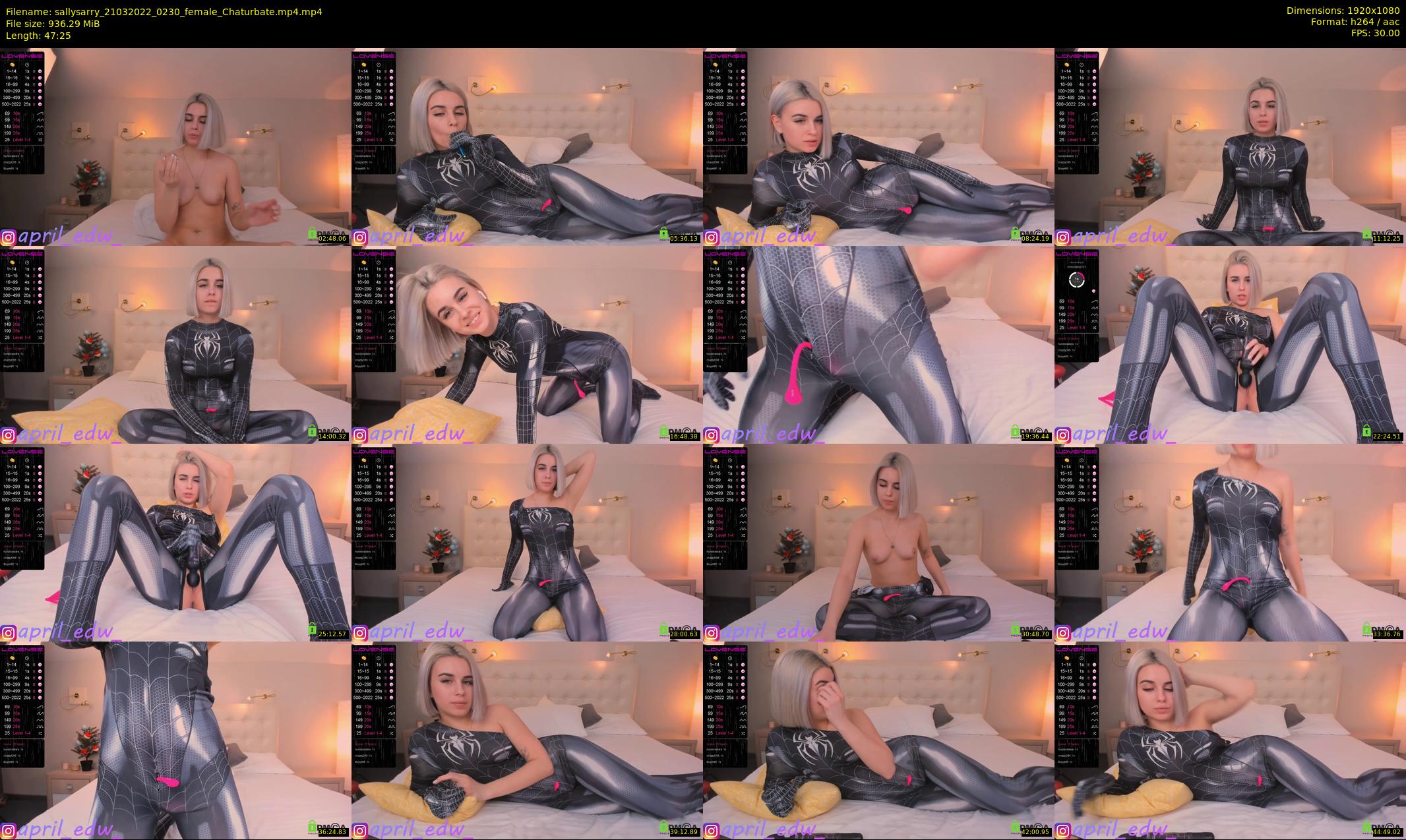 sallysarry — 48 minute Chaturbate couple cam show recording, 1080p, Mar 21, 2022