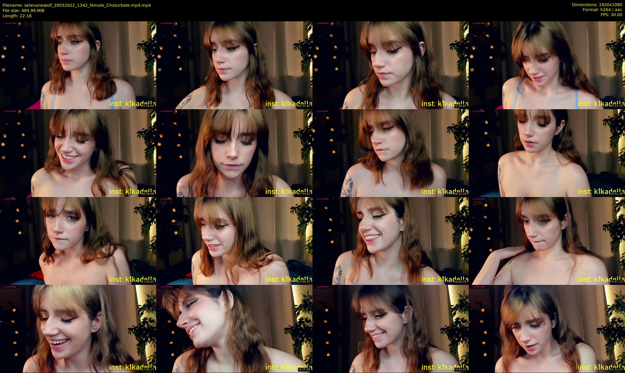 selenanewolf — 23 minute Chaturbate couple cam show recording, 1080p, Mar 20, 2022