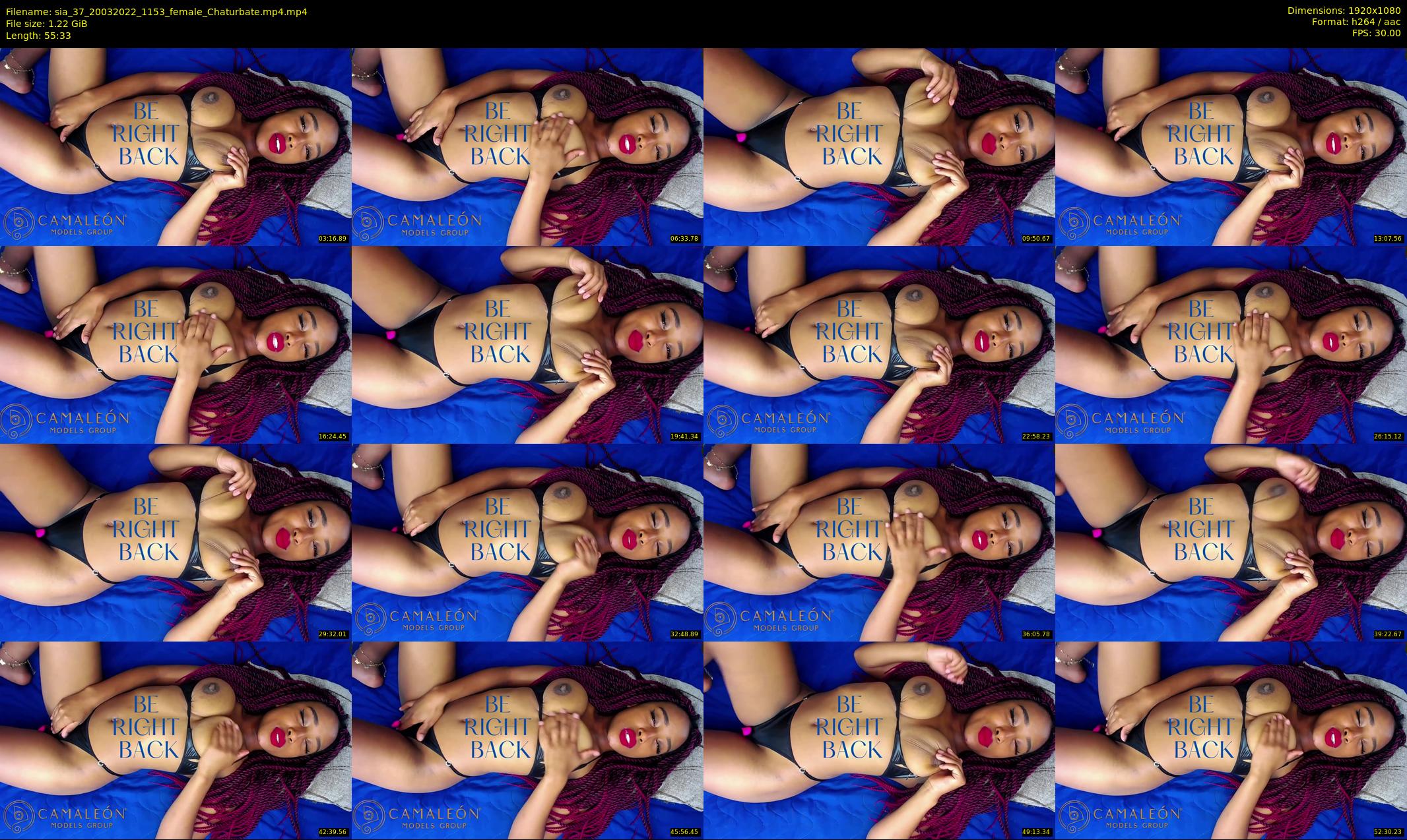 sia_37 — 56 minute Chaturbate female cam show recording, 1080p, Mar 20, 2022