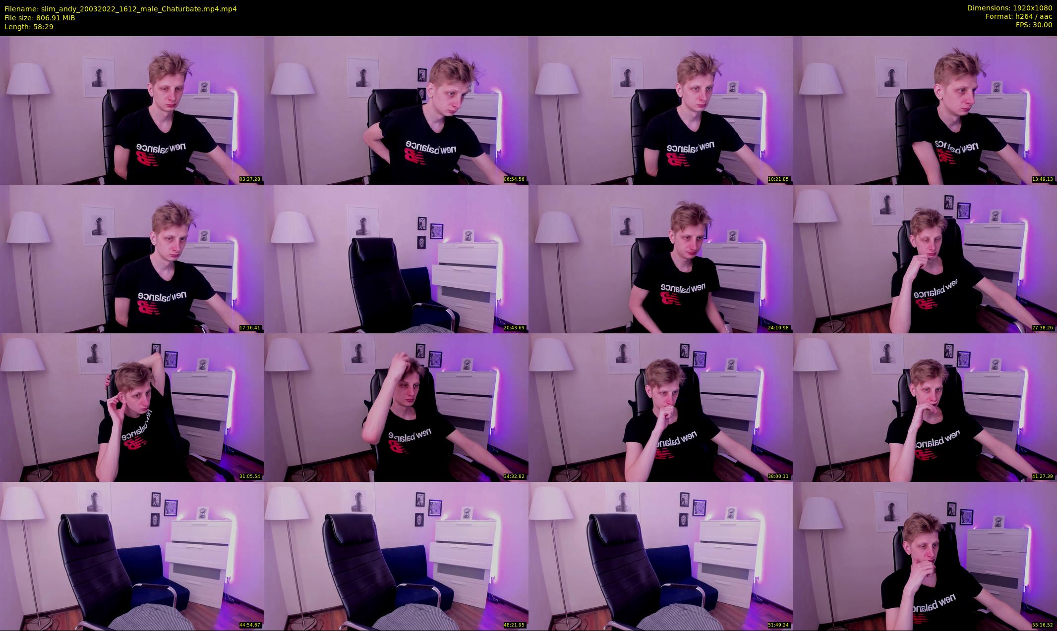 slim_andy — 59 minute Chaturbate male cam show recording, 1080p, Mar 20, 2022