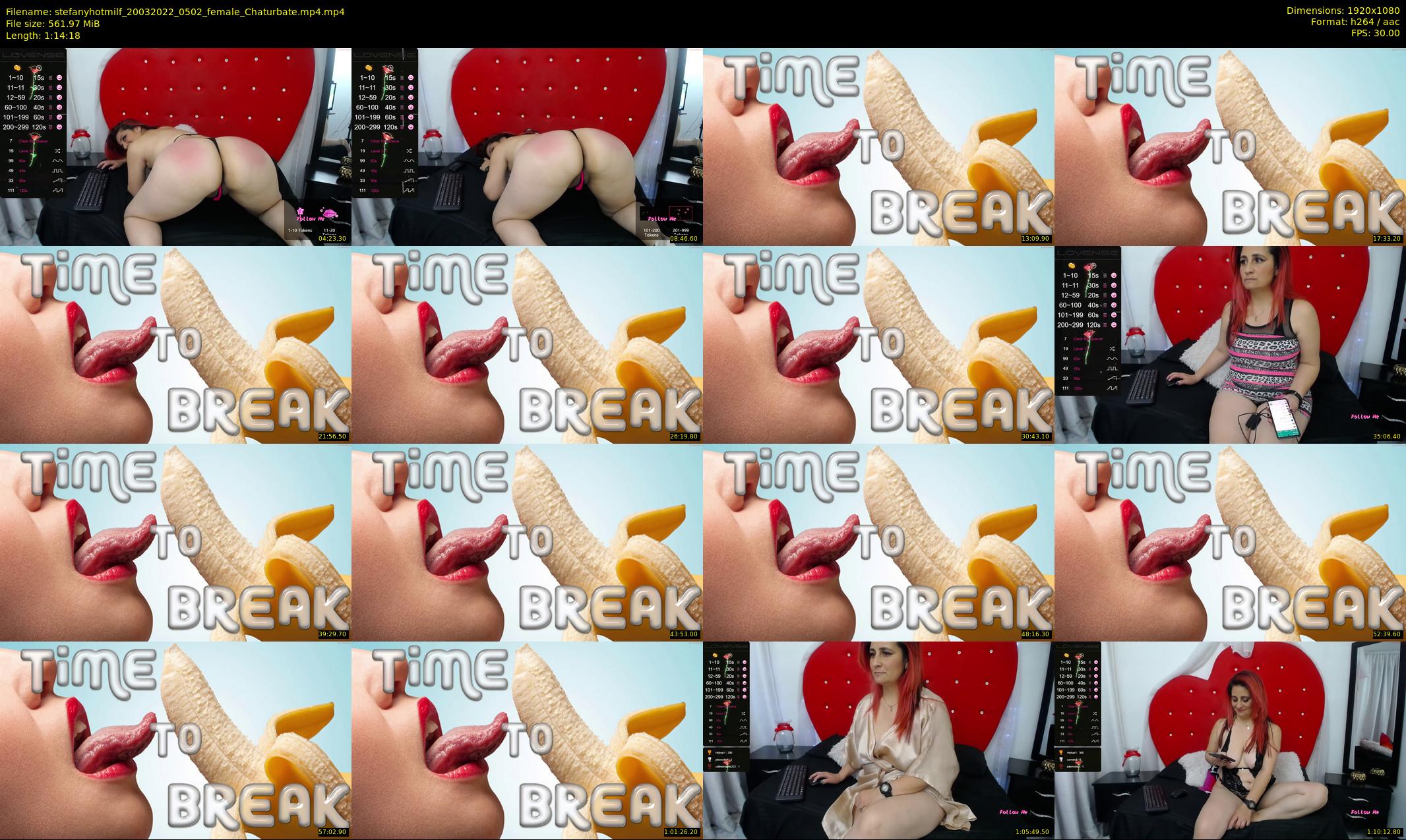 stefanyhotmilf — 75 minute Chaturbate female cam show recording, 1080p, Mar 20, 2022