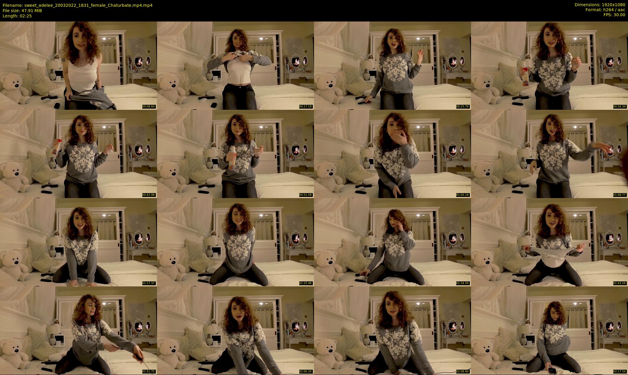 sweet_adelee — 3 minute Chaturbate female cam show recording, 1080p, Mar 20, 2022