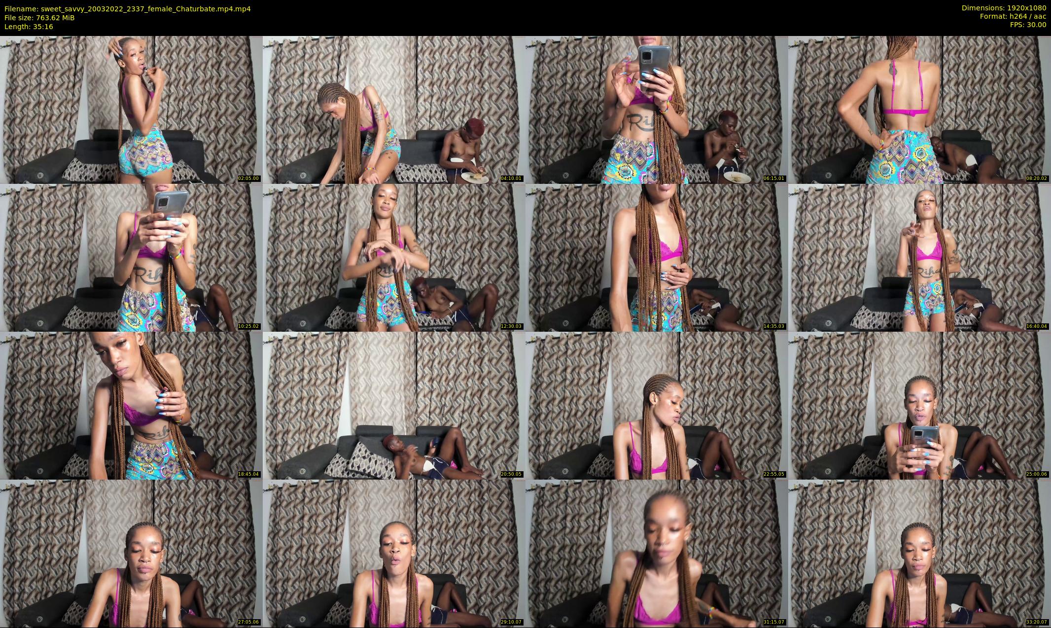sweet_savvy — 36 minute Chaturbate female cam show recording, 1080p, Mar 20, 2022