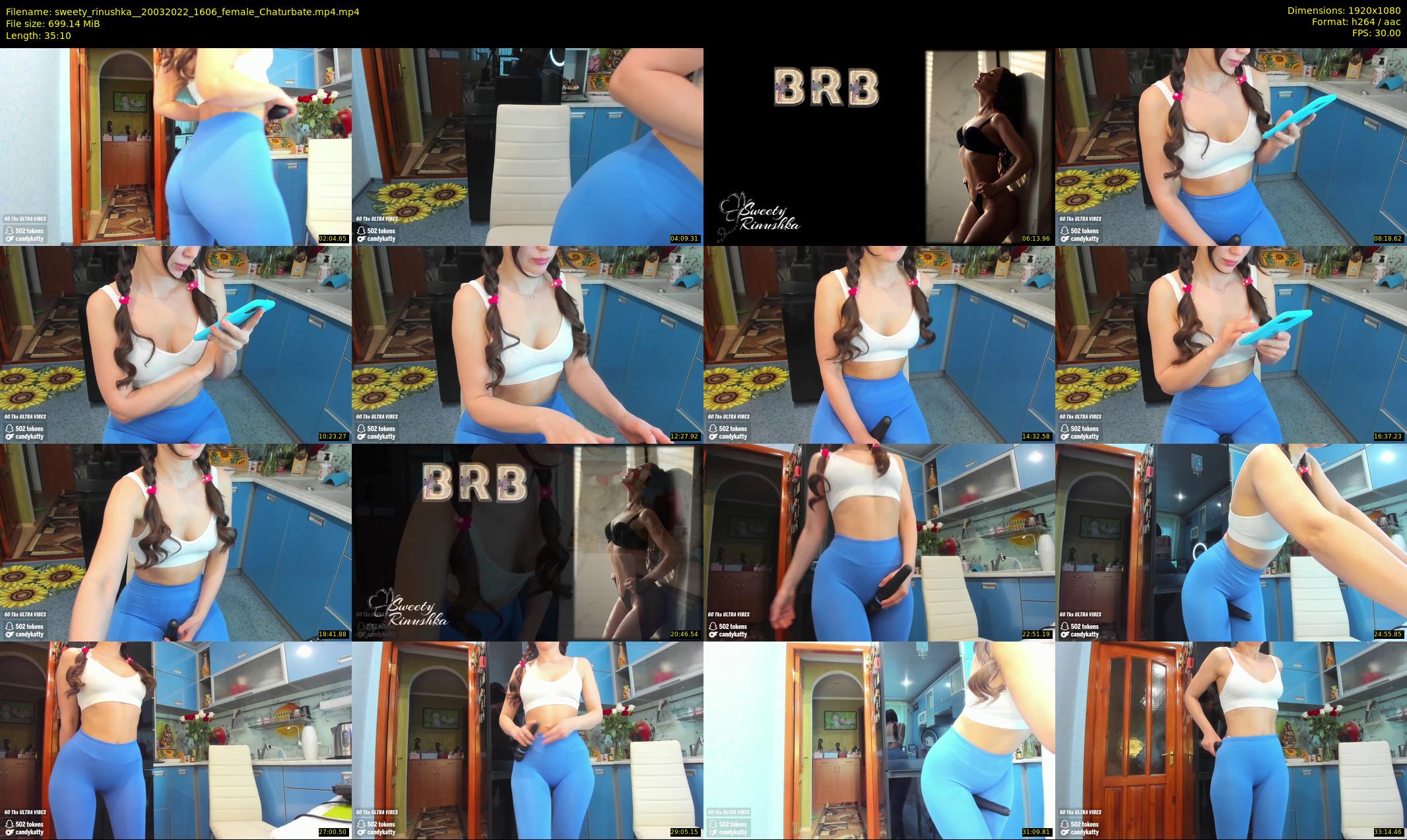 sweety_rinushka_ — 36 minute Chaturbate female cam show recording, 1080p, Mar 20, 2022