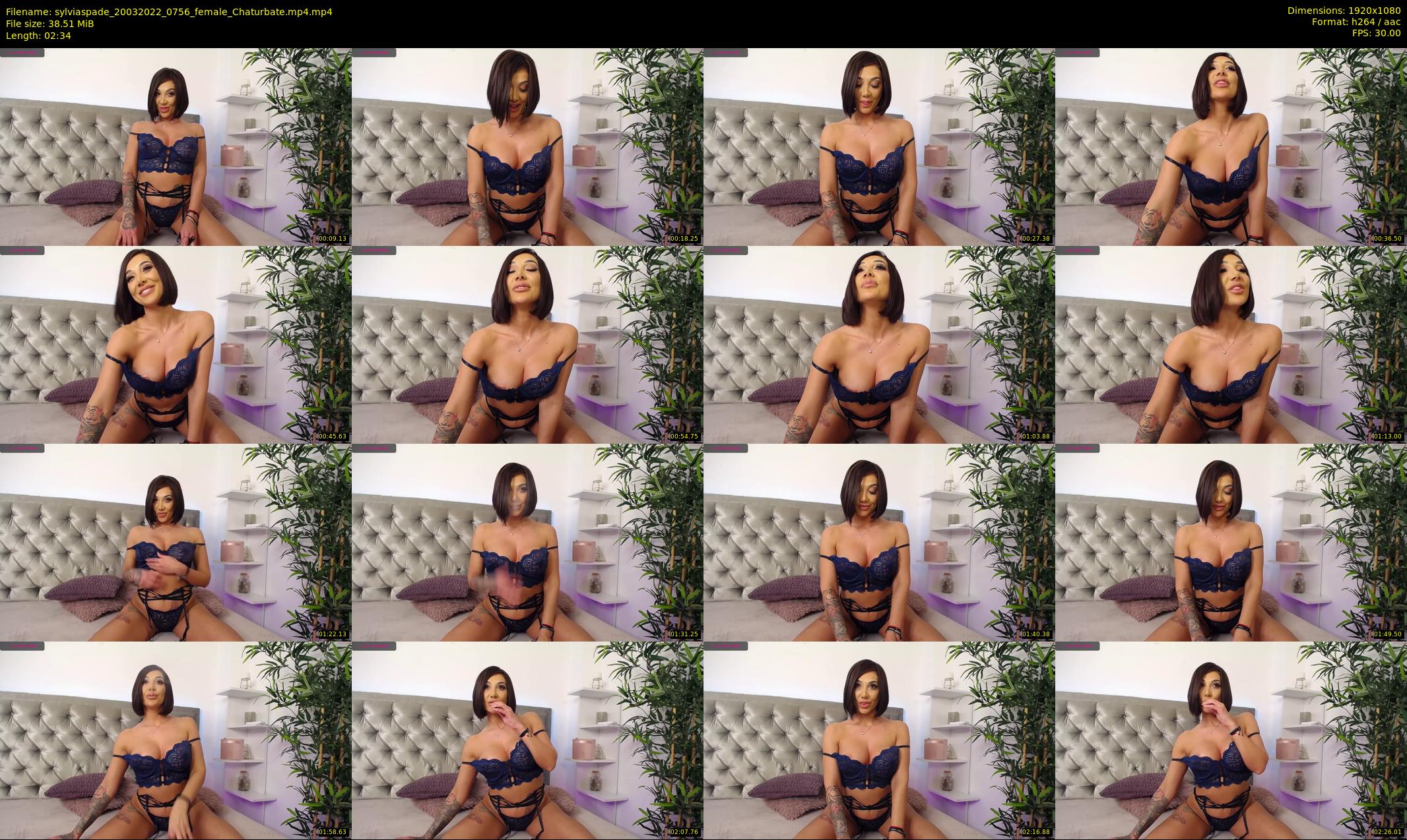 sylviaspade — 3 minute Chaturbate female cam show recording, 1080p, Mar 20, 2022