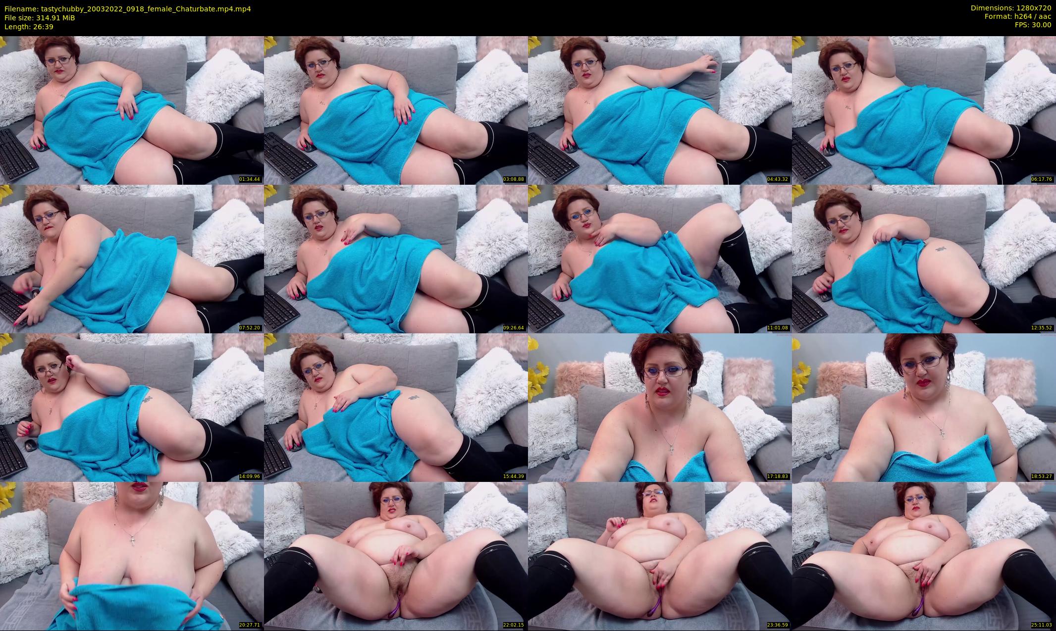 tastychubby — 27 minute Chaturbate female cam show recording, 720p, Mar 20, 2022