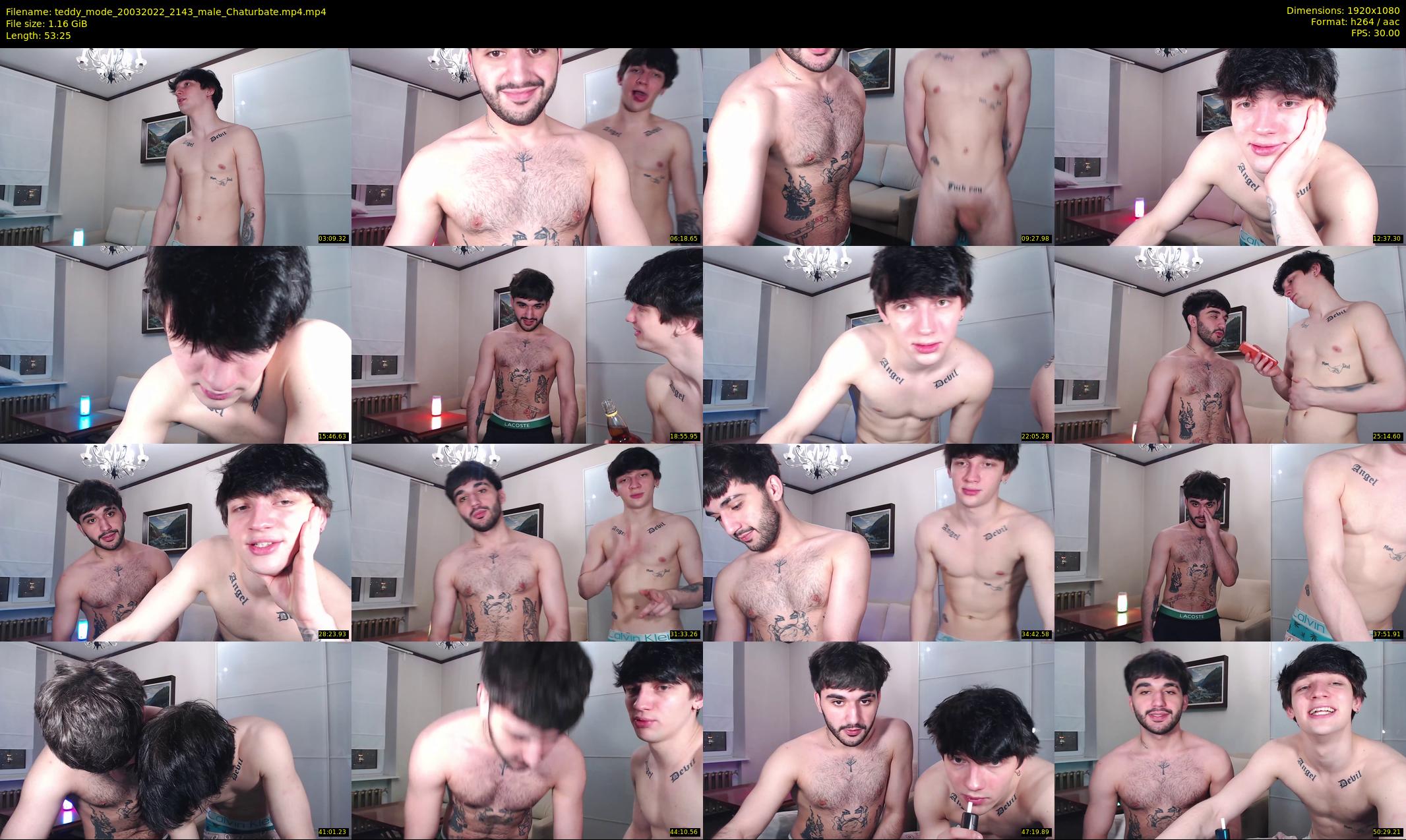 teddy_mode — 54 minute Chaturbate couple cam show recording, 1080p, Mar 20, 2022