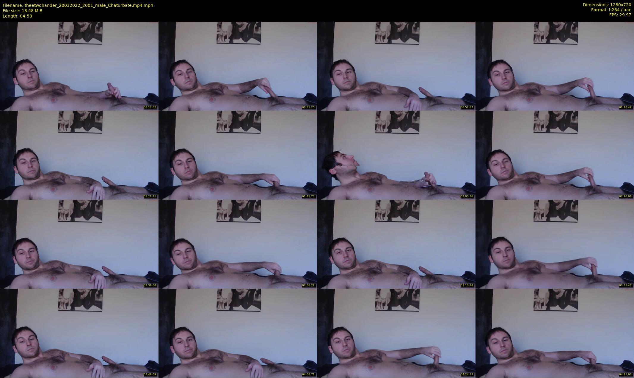 theetwohander — 5 minute Chaturbate male cam show recording, 720p, Mar 20, 2022
