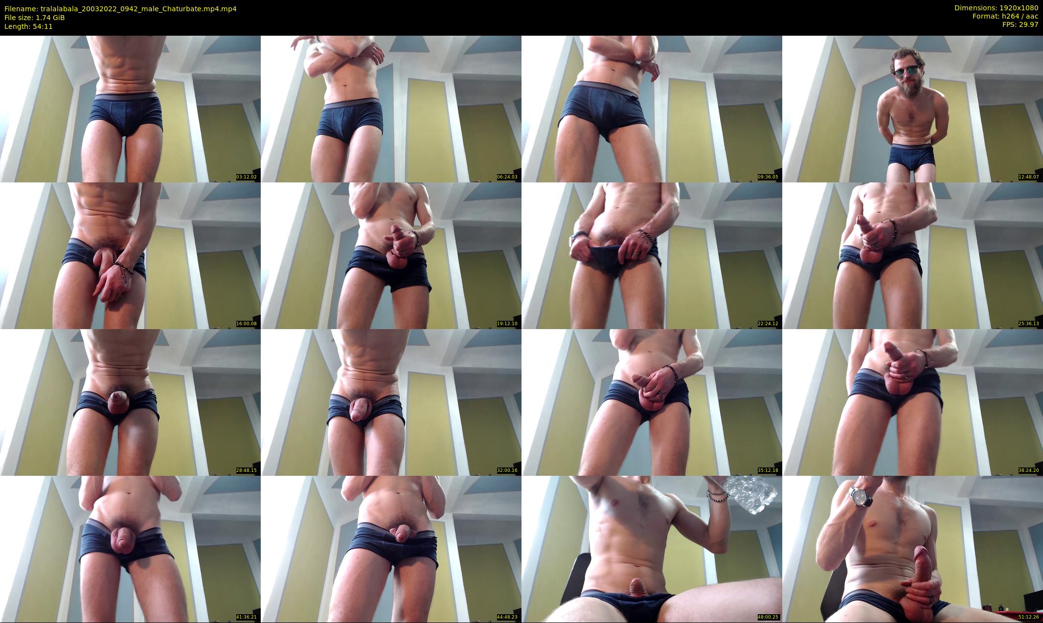 tralalabala — 55 minute Chaturbate male cam show recording, 1080p, Mar 20, 2022